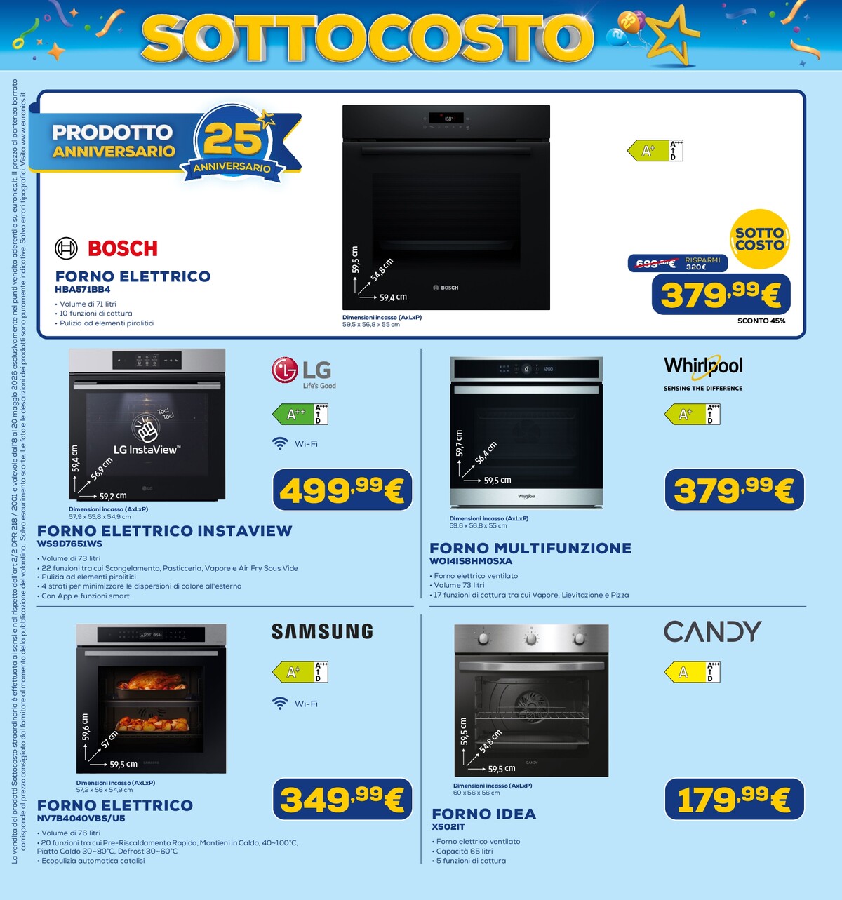 euronics - Volantino attuale di Euronics valido dal venerdì 08/05/2026 al mercoledì 20/05/2026 - page: 32