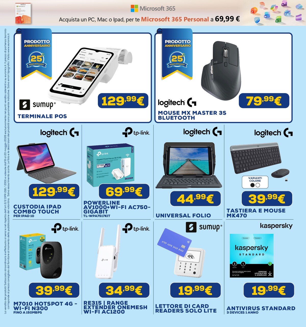 euronics - Volantino attuale di Euronics valido dal venerdì 08/05/2026 al mercoledì 20/05/2026 - page: 29