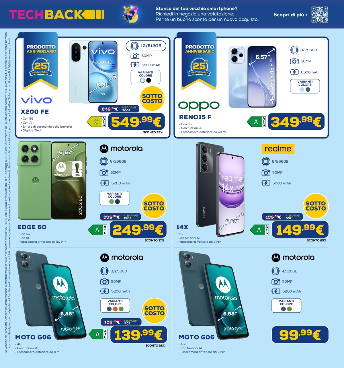 euronics - Volantino attuale di Euronics valido dal venerdì 08/05/2026 al mercoledì 20/05/2026 - page: 6