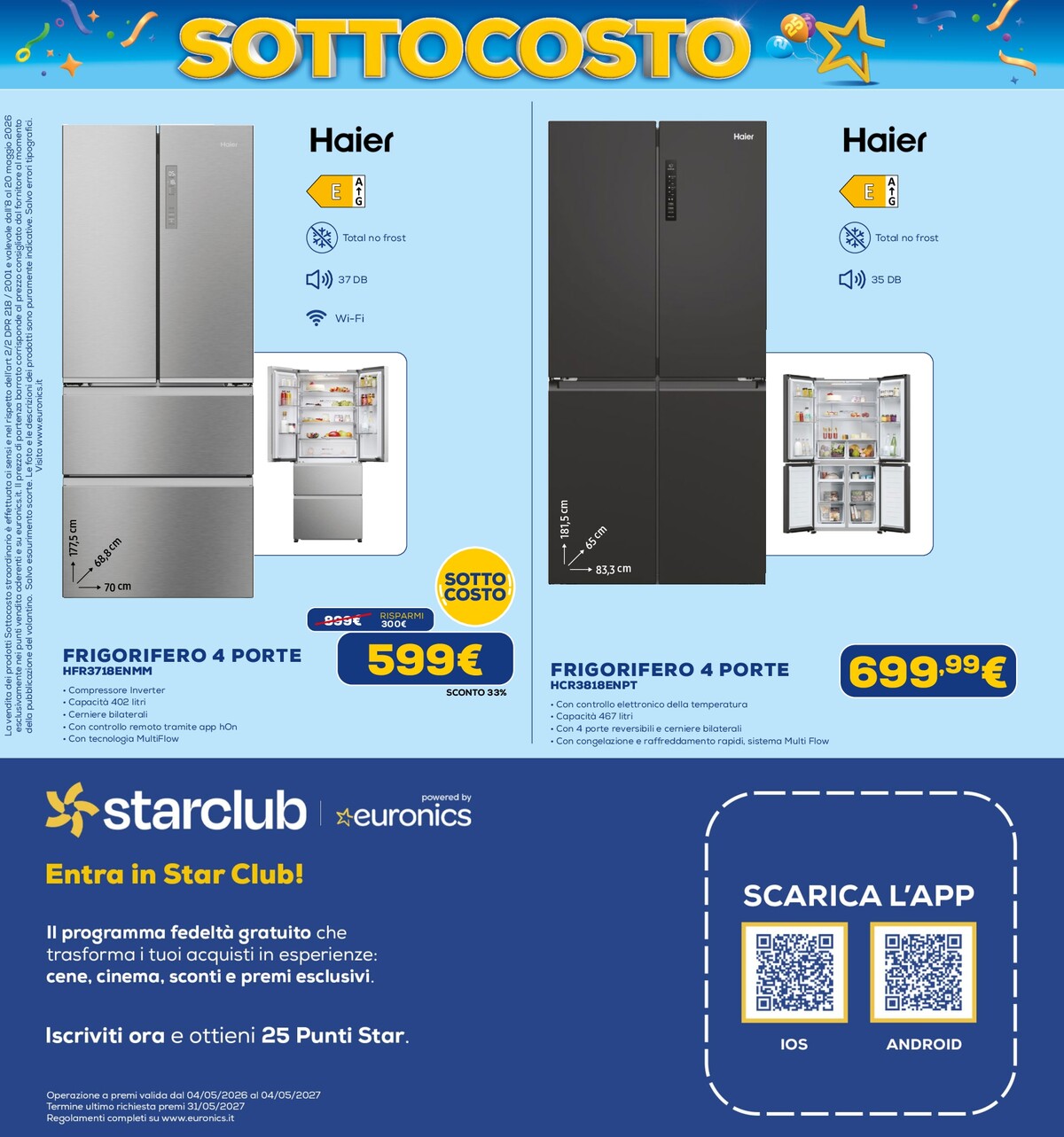 euronics - Volantino attuale di Euronics valido dal venerdì 08/05/2026 al mercoledì 20/05/2026 - page: 38