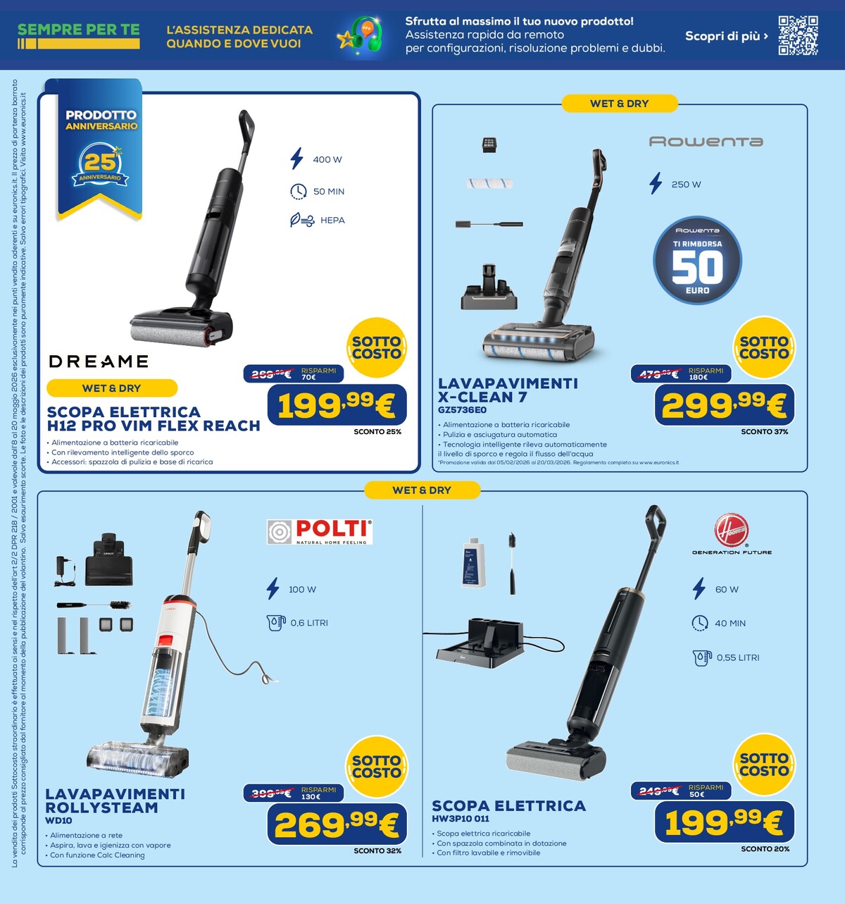 euronics - Volantino attuale di Euronics valido dal venerdì 08/05/2026 al mercoledì 20/05/2026 - page: 43