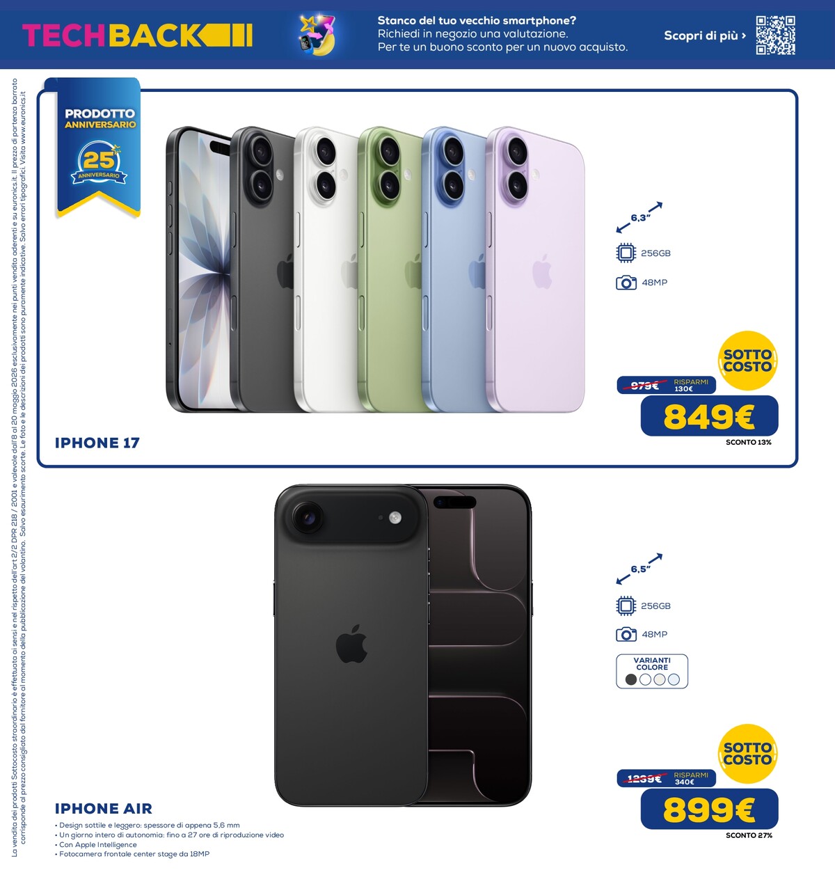 euronics - Volantino attuale di Euronics valido dal venerdì 08/05/2026 al mercoledì 20/05/2026 - page: 4