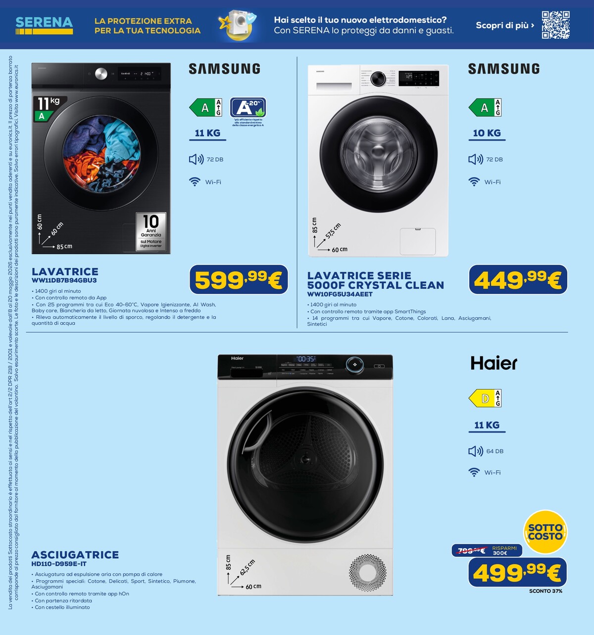 euronics - Volantino attuale di Euronics valido dal venerdì 08/05/2026 al mercoledì 20/05/2026 - page: 35