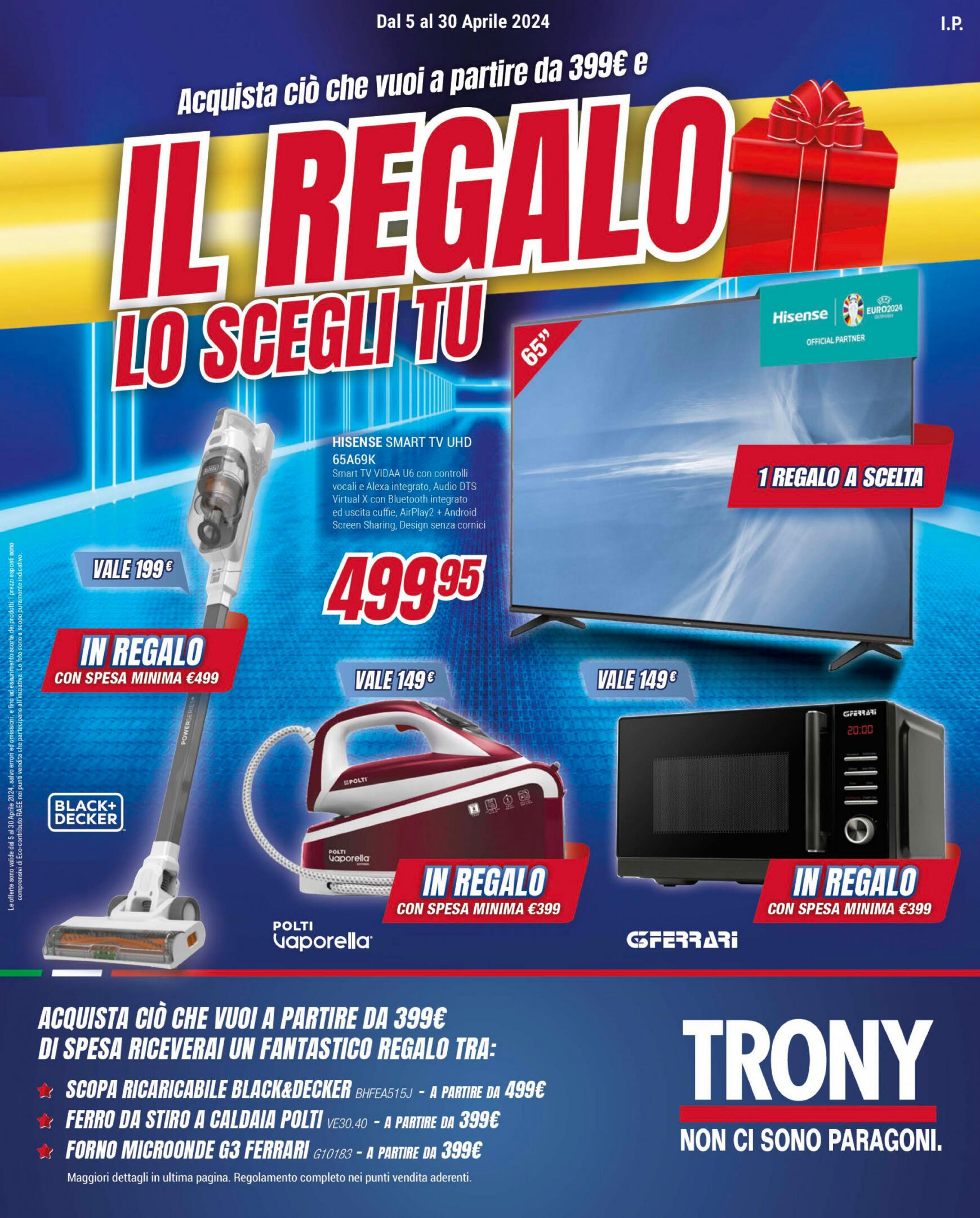 trony - Nuovo volantino Trony 05.04. - 30.04.