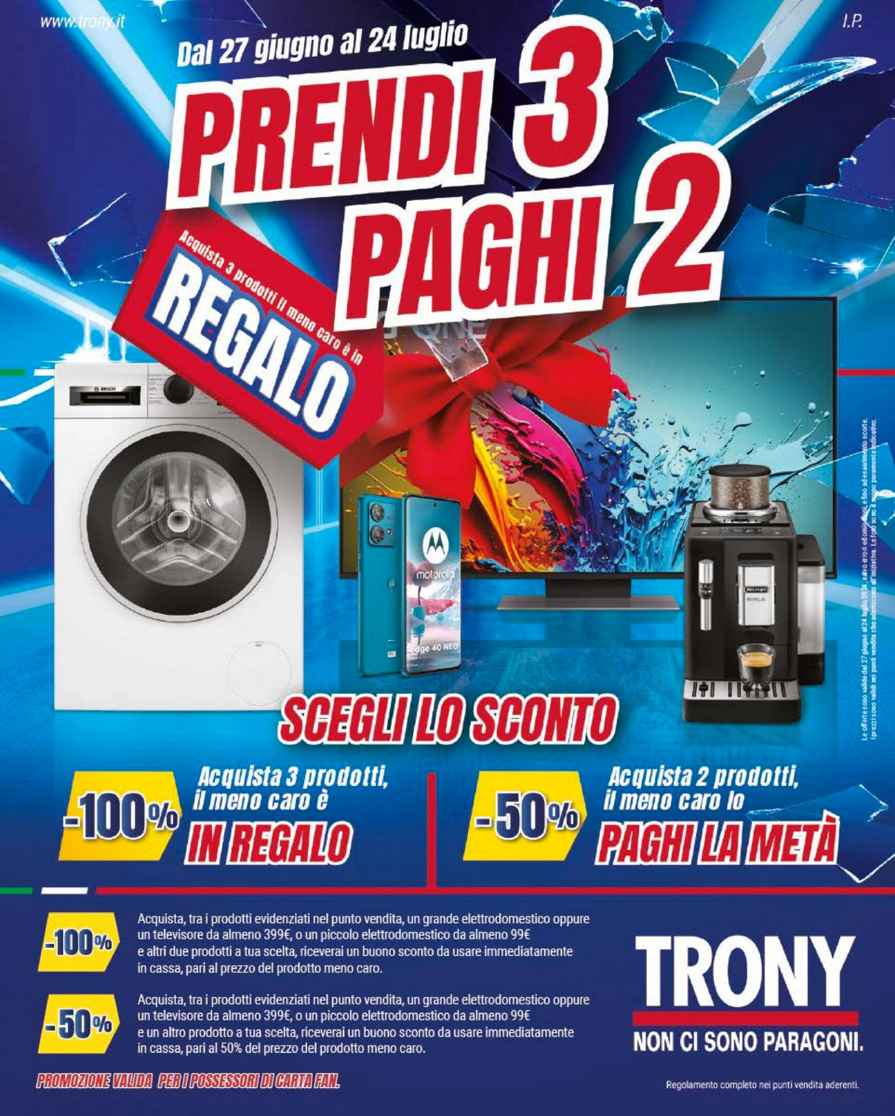 trony - Nuovo volantino Trony 27.06. - 24.07.