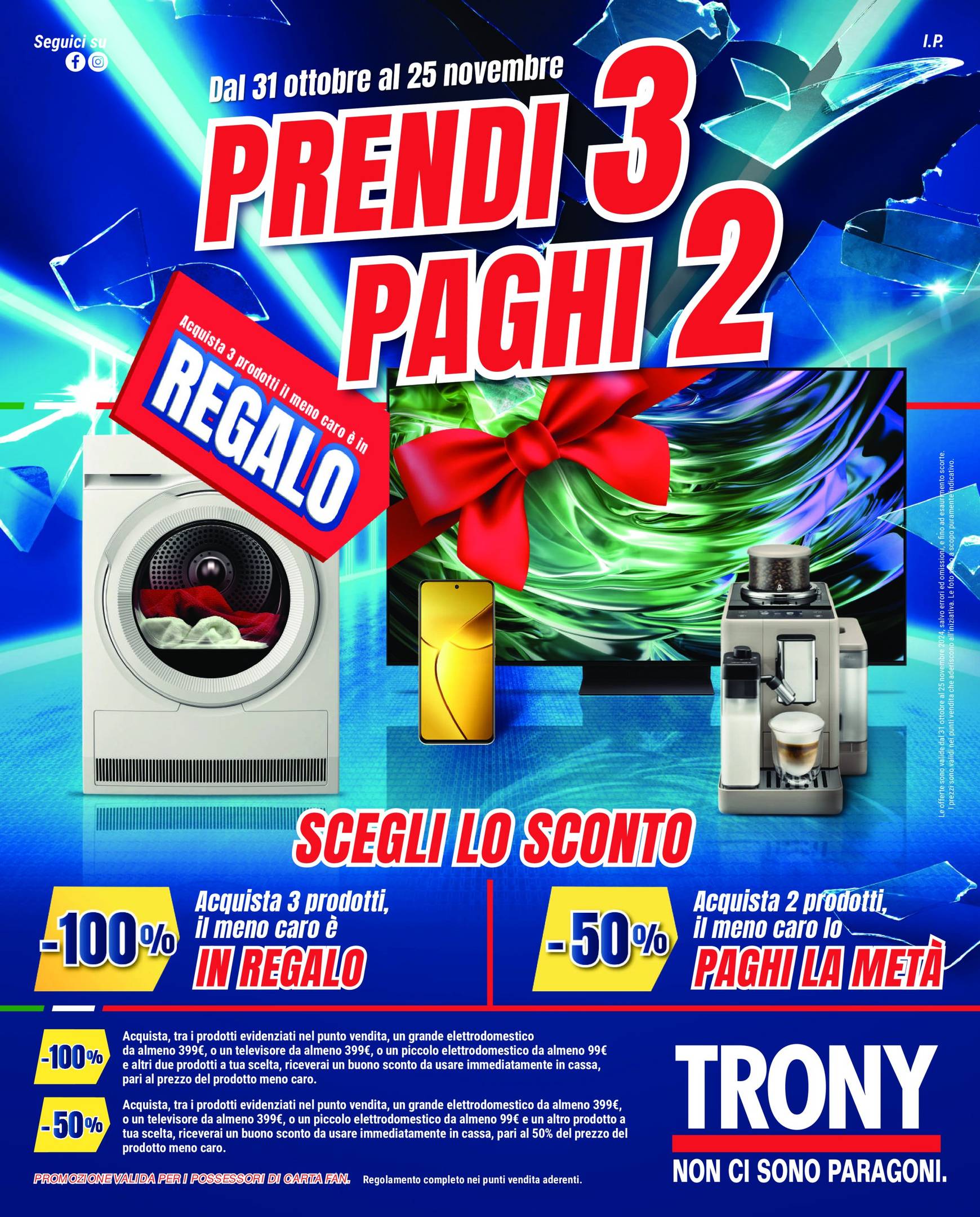 trony - Volantino Trony valido dal 31.10. al 25.11.