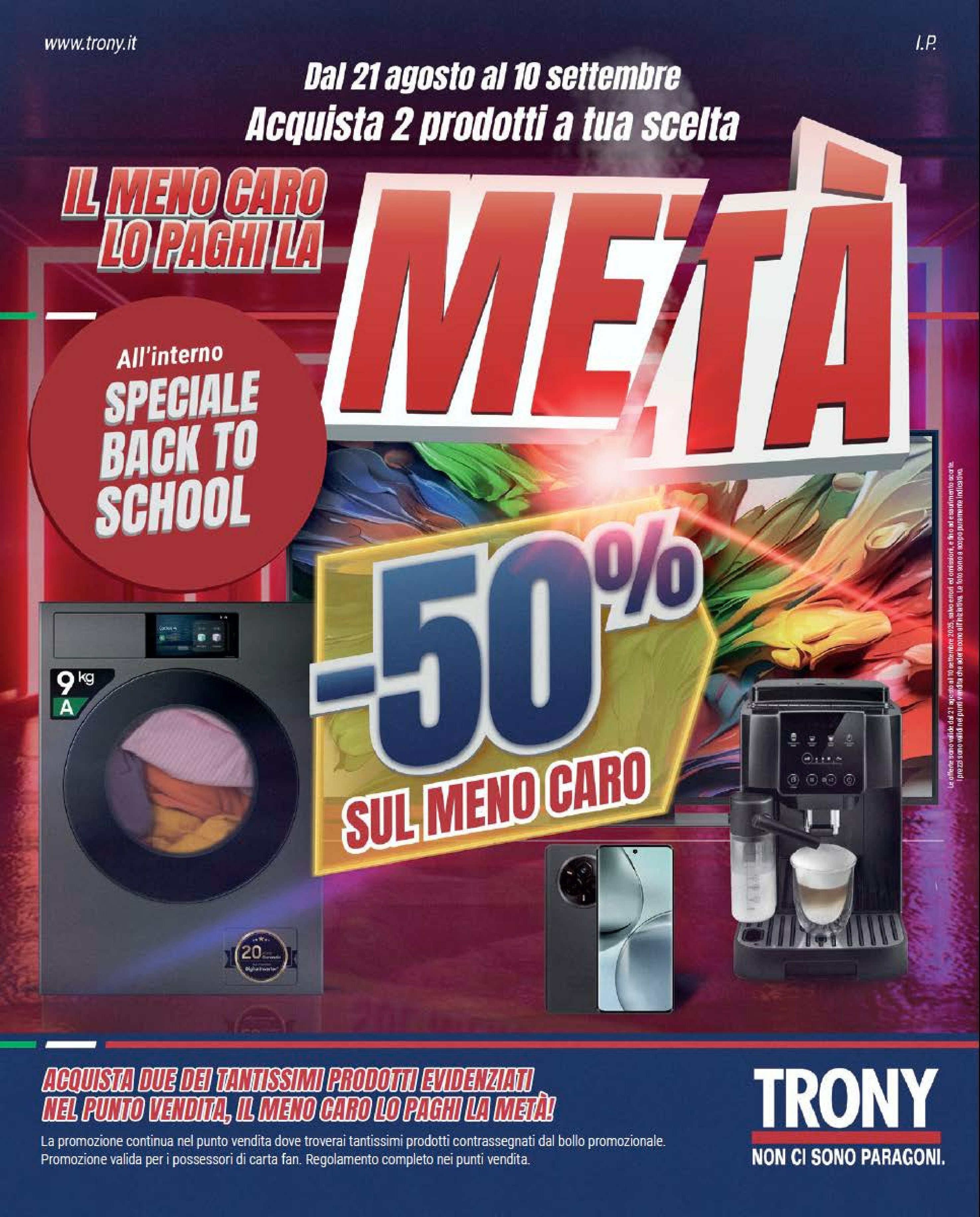 trony - Volantino Trony valido dal 21/08 al 10/09 - page: 1 trony - Volantino Trony valido dal 21/08 al 10/09 - page: 1