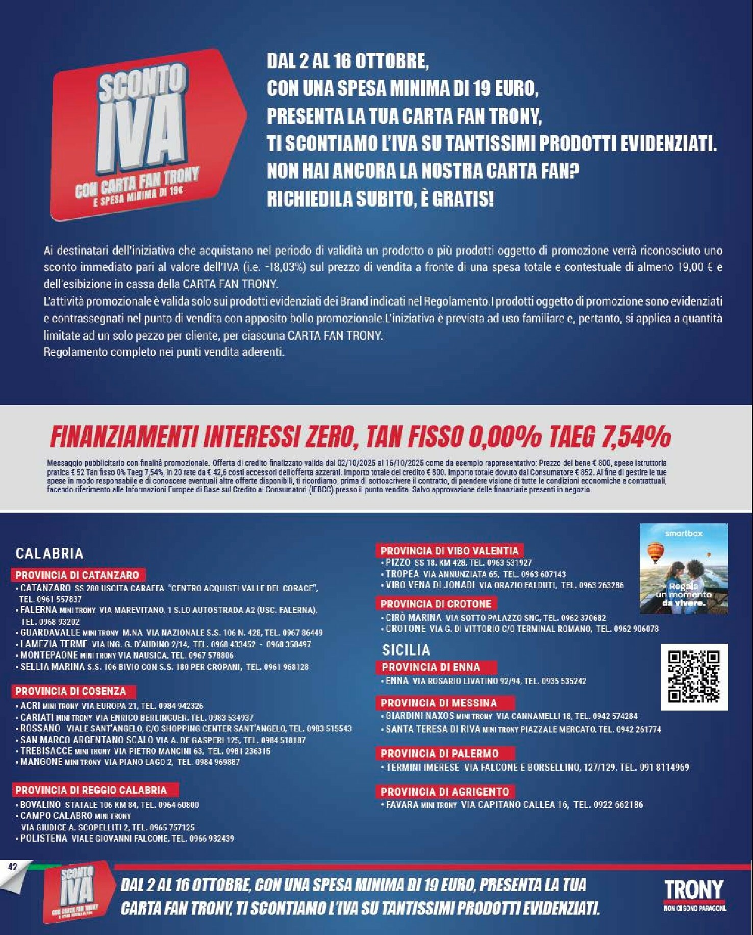 trony - Volantino Trony valido dal 02/10 al 16/10 - page: 42 trony - Volantino Trony valido dal 02/10 al 16/10 - page: 42