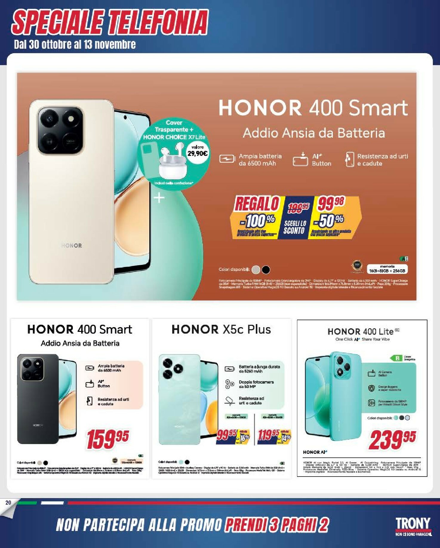 trony - Volantino Trony valido dal 30/10 al 24/11 - page: 20