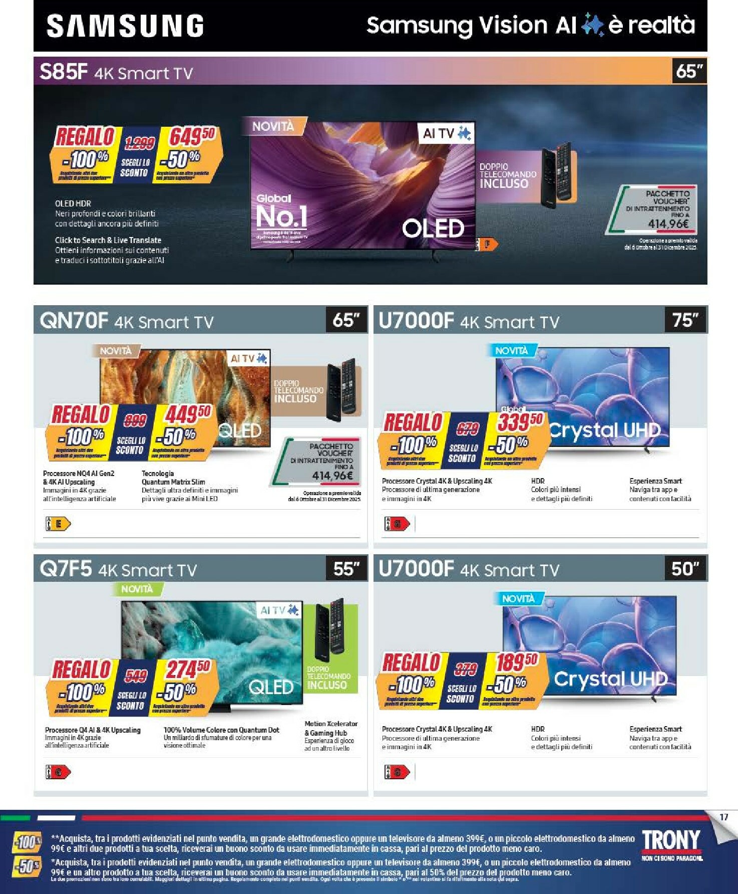 trony - Volantino Trony valido dal 30/10 al 24/11 - page: 17