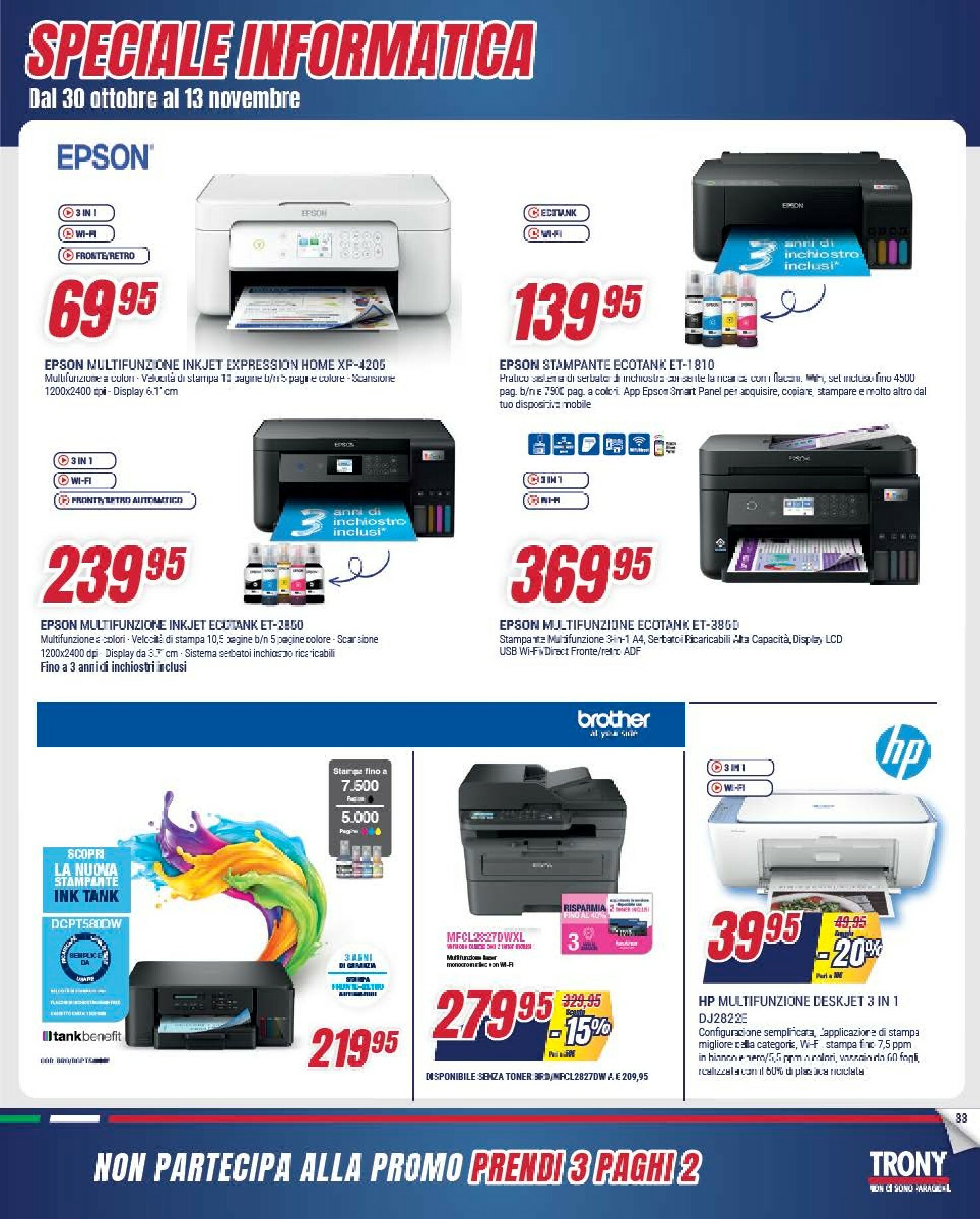 trony - Volantino Trony valido dal 30/10 al 24/11 - page: 33