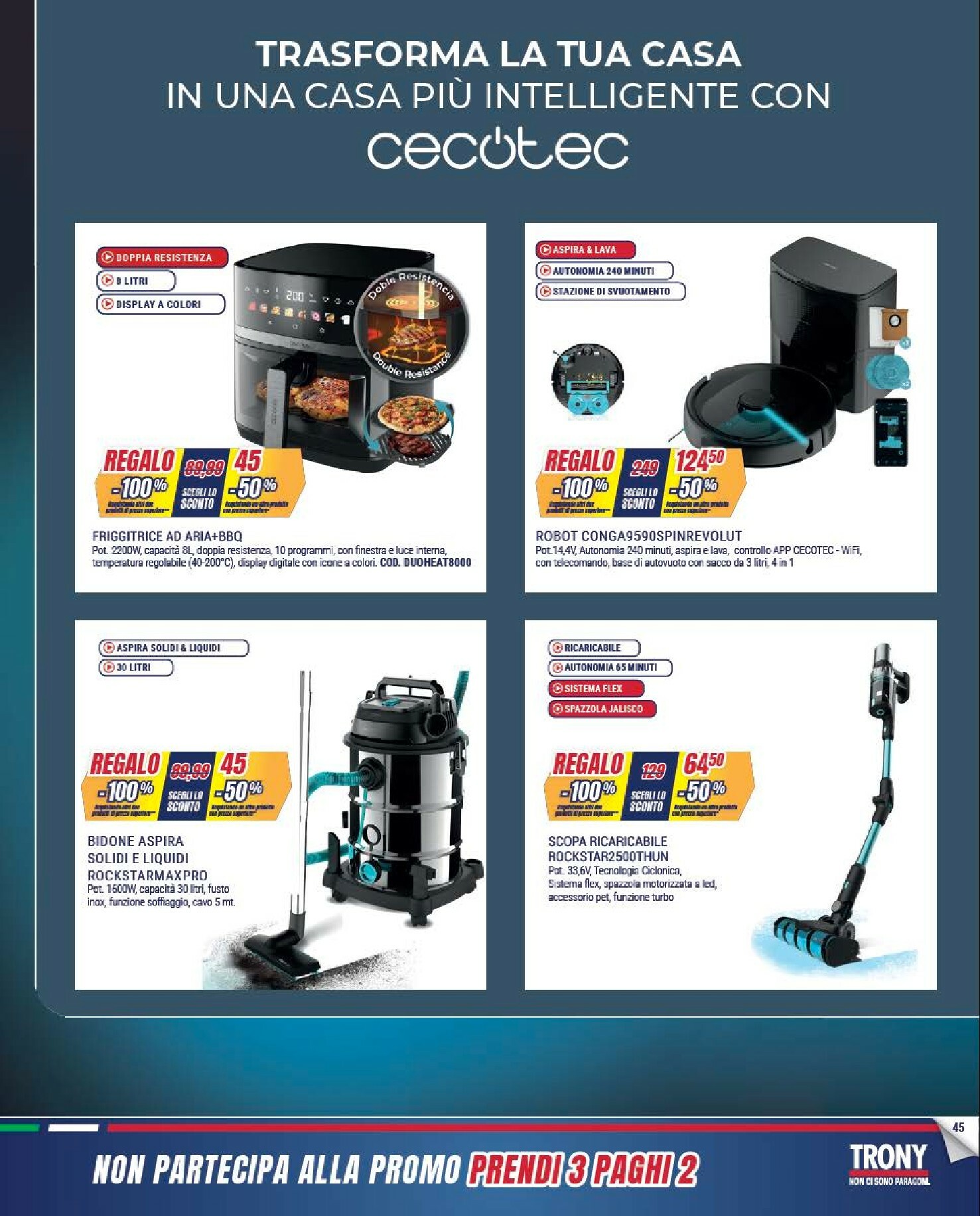 trony - Volantino Trony - Prendi 3 Paghi 2 valido dal 30/10 al 24/11 - page: 45