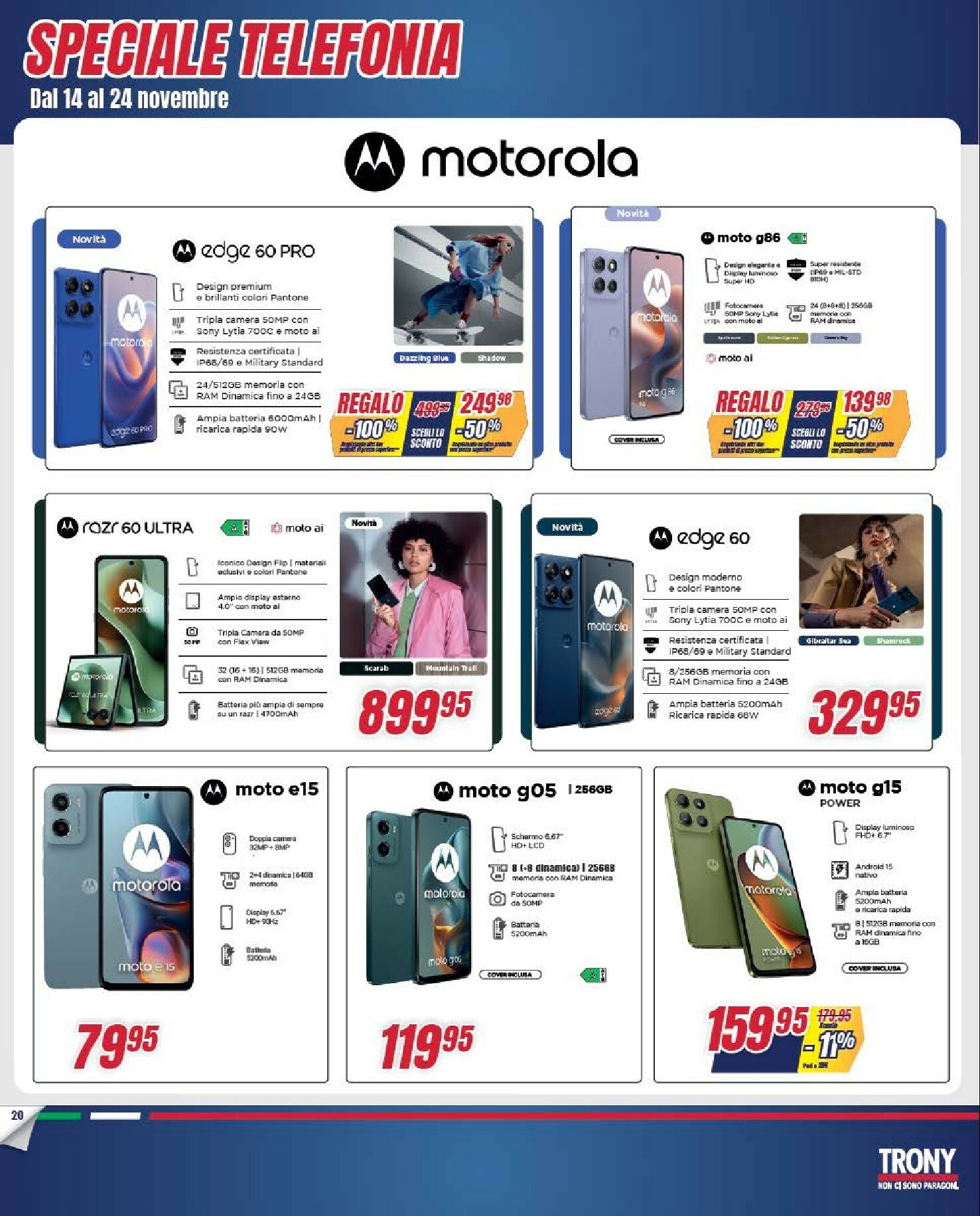 trony - Volantino Trony - Prendi 3 Paghi 2 valido dal 30/10 al 24/11 - page: 20