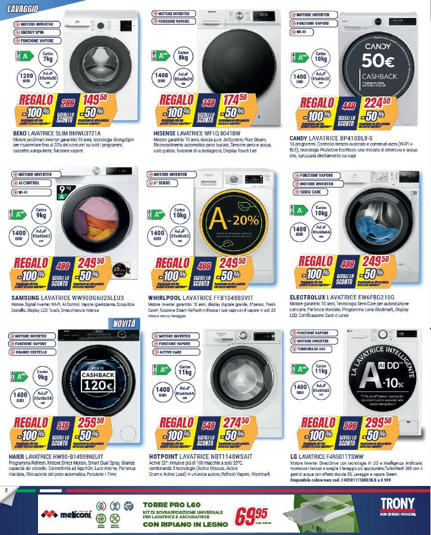 trony - Volantino Trony - Prendi 3 Paghi 2 valido dal 30/10 al 24/11 - page: 2