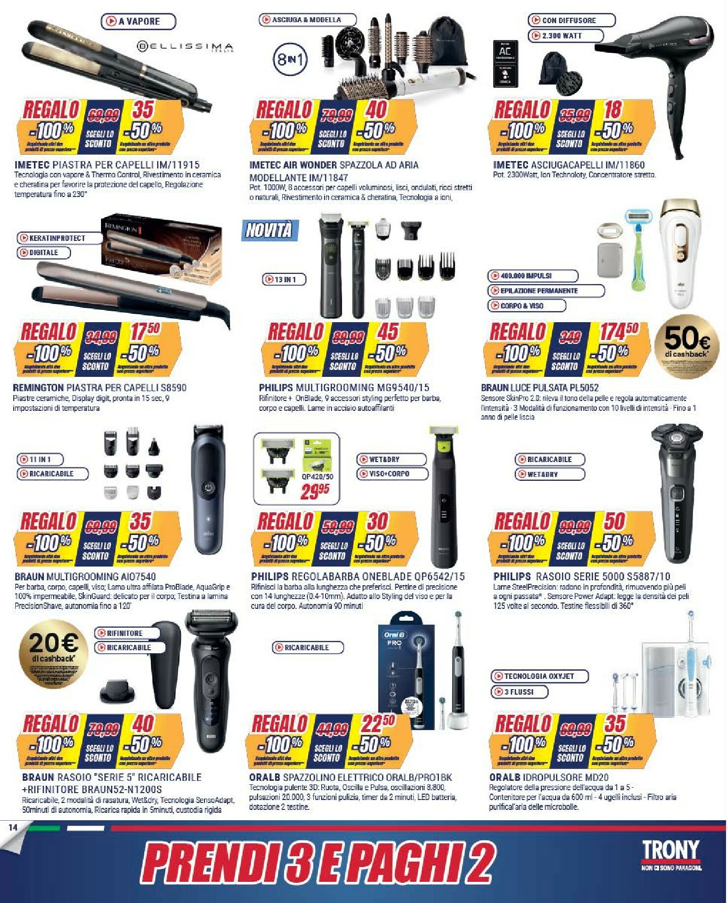 trony - Volantino Trony - Prendi 3 Paghi 2 valido dal 30/10 al 24/11 - page: 14