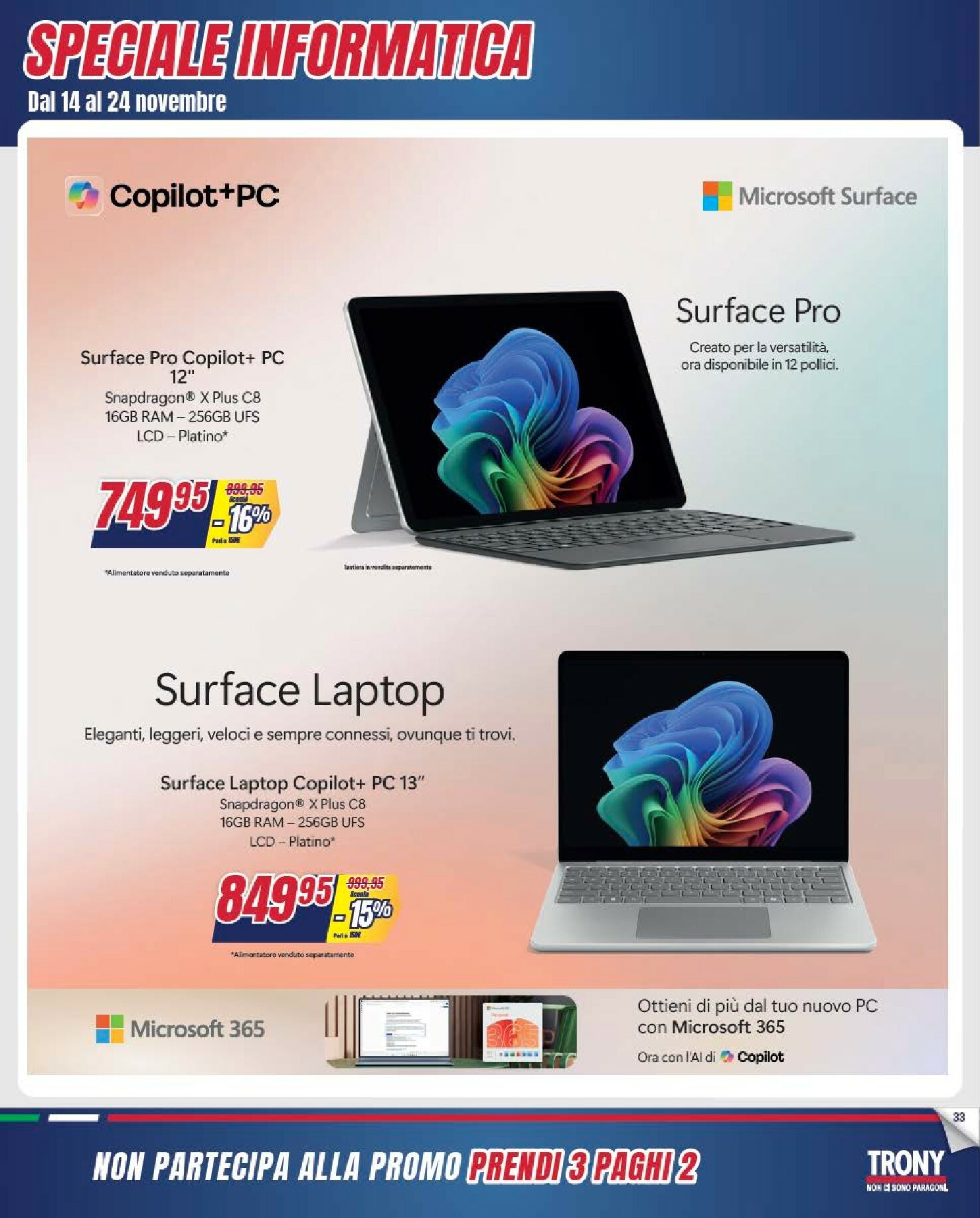 trony - Volantino Trony - Prendi 3 Paghi 2 valido dal 30/10 al 24/11 - page: 33