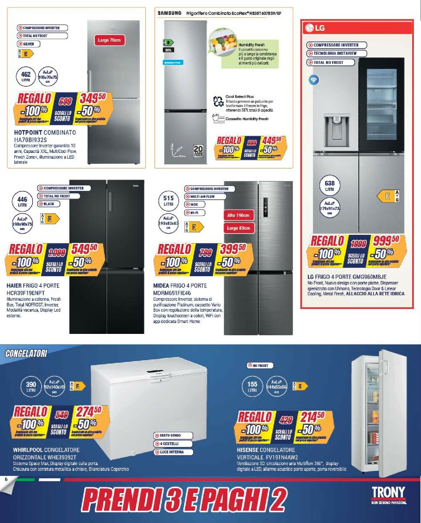 trony - Volantino Trony - Prendi 3 Paghi 2 valido dal 30/10 al 24/11 - page: 6