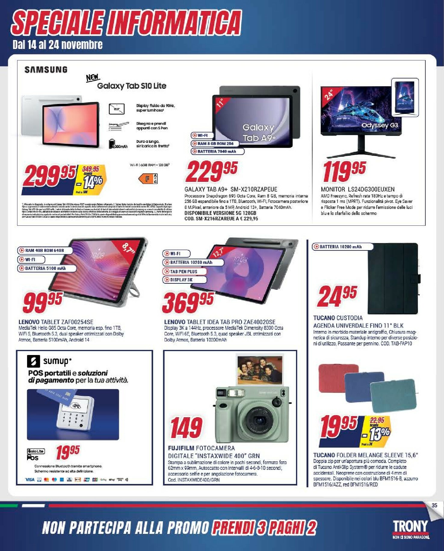 trony - Volantino Trony - Prendi 3 Paghi 2 valido dal 30/10 al 24/11 - page: 35