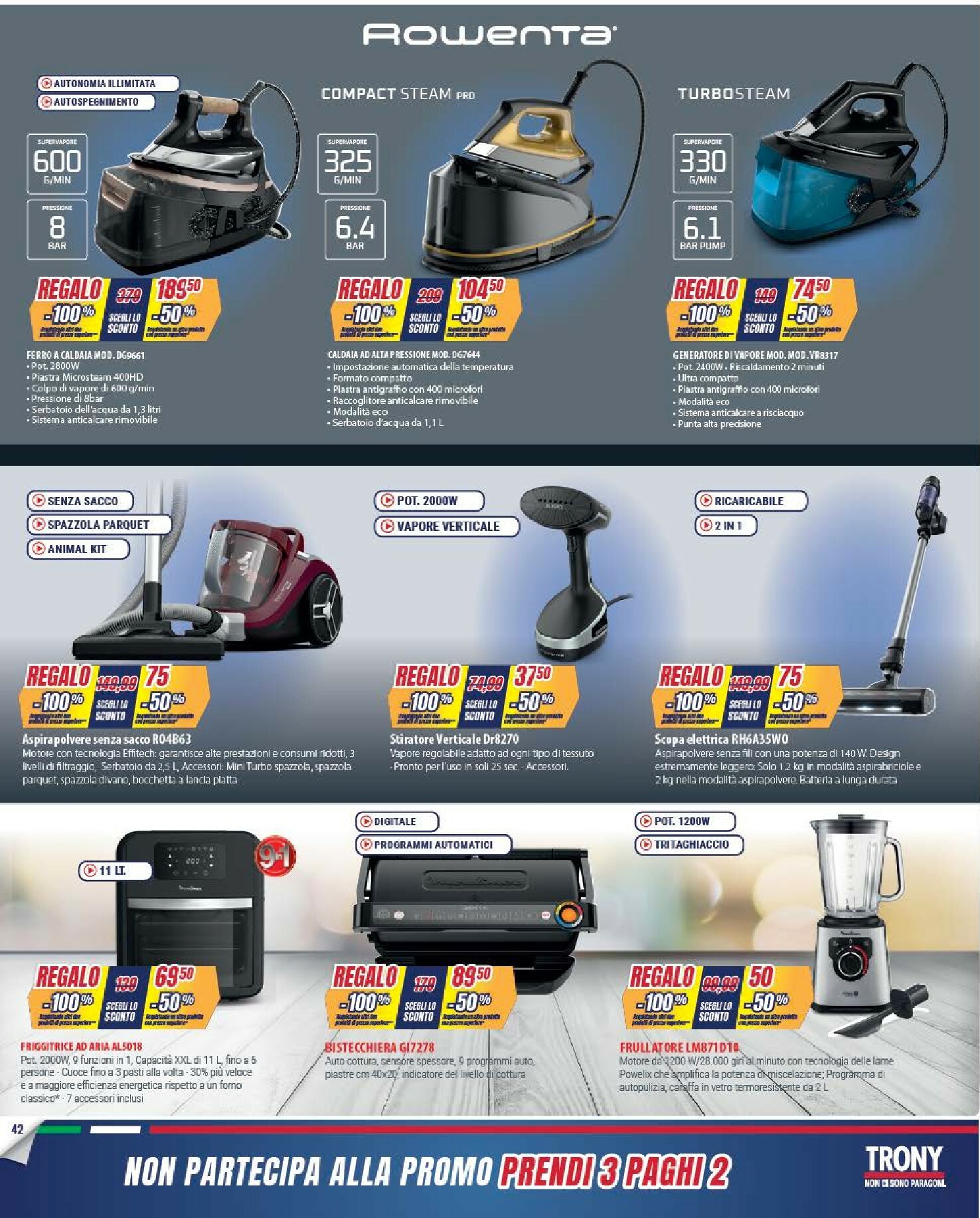 trony - Volantino Trony - Prendi 3 Paghi 2 valido dal 30/10 al 24/11 - page: 42