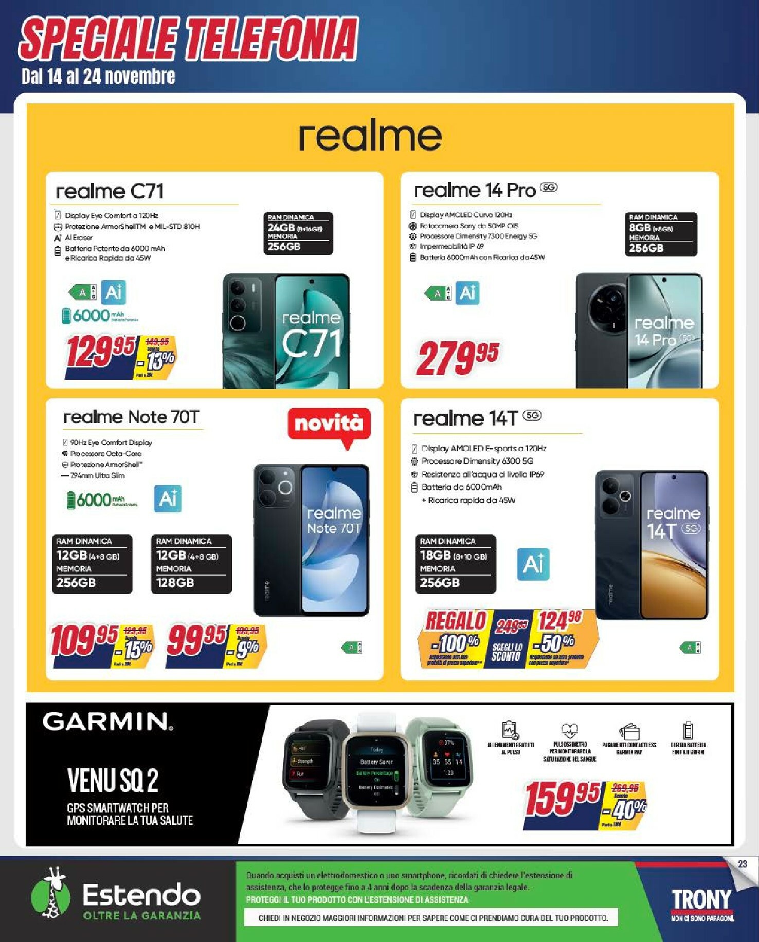 trony - Volantino Trony - Prendi 3 Paghi 2 valido dal 30/10 al 24/11 - page: 23
