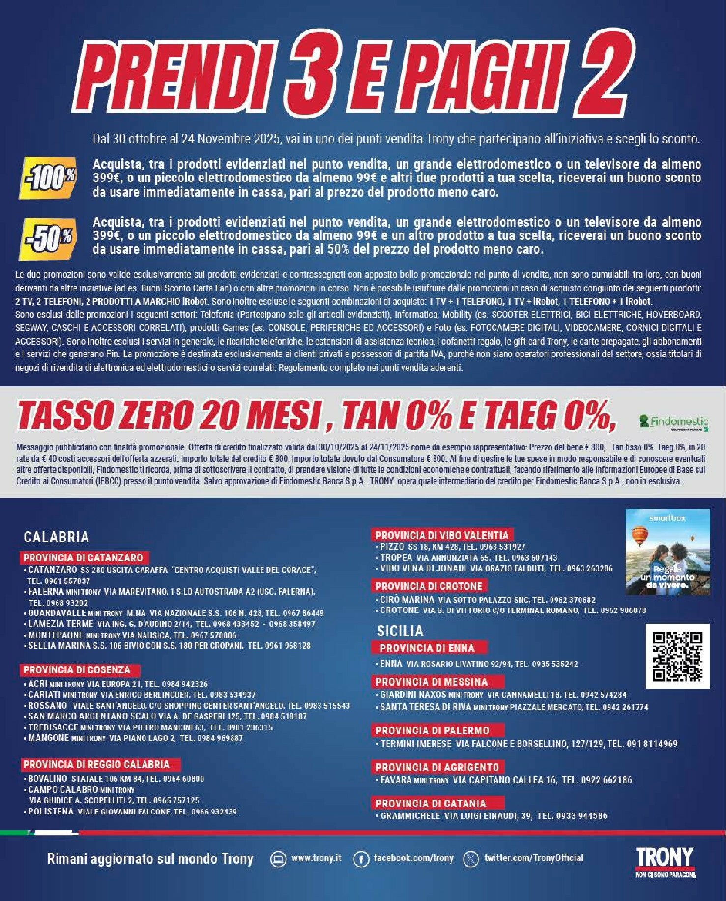 trony - Volantino Trony - Prendi 3 Paghi 2 valido dal 30/10 al 24/11 - page: 46