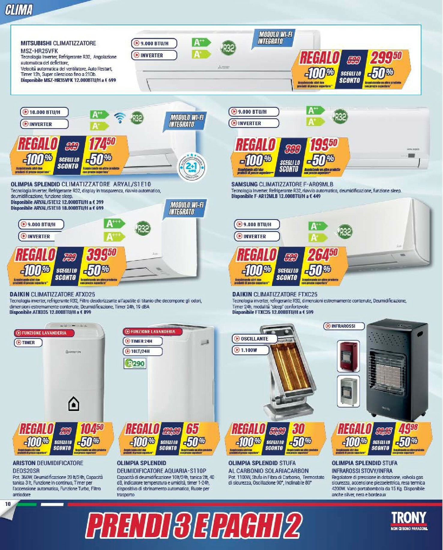 trony - Volantino Trony - Prendi 3 Paghi 2 valido dal 30/10 al 24/11 - page: 10
