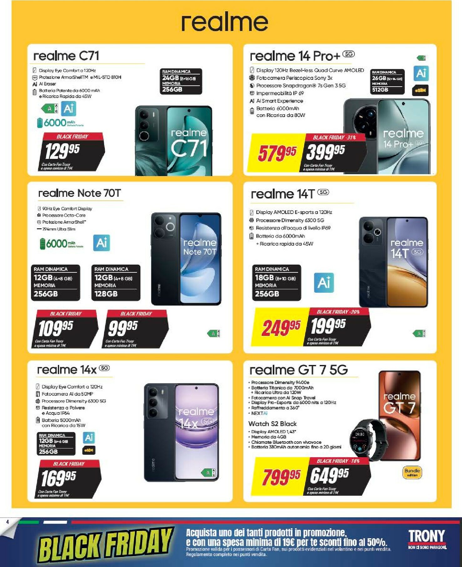 trony - Volantino Trony - Black Friday valido dal 25/11 al 03/12 - page: 4