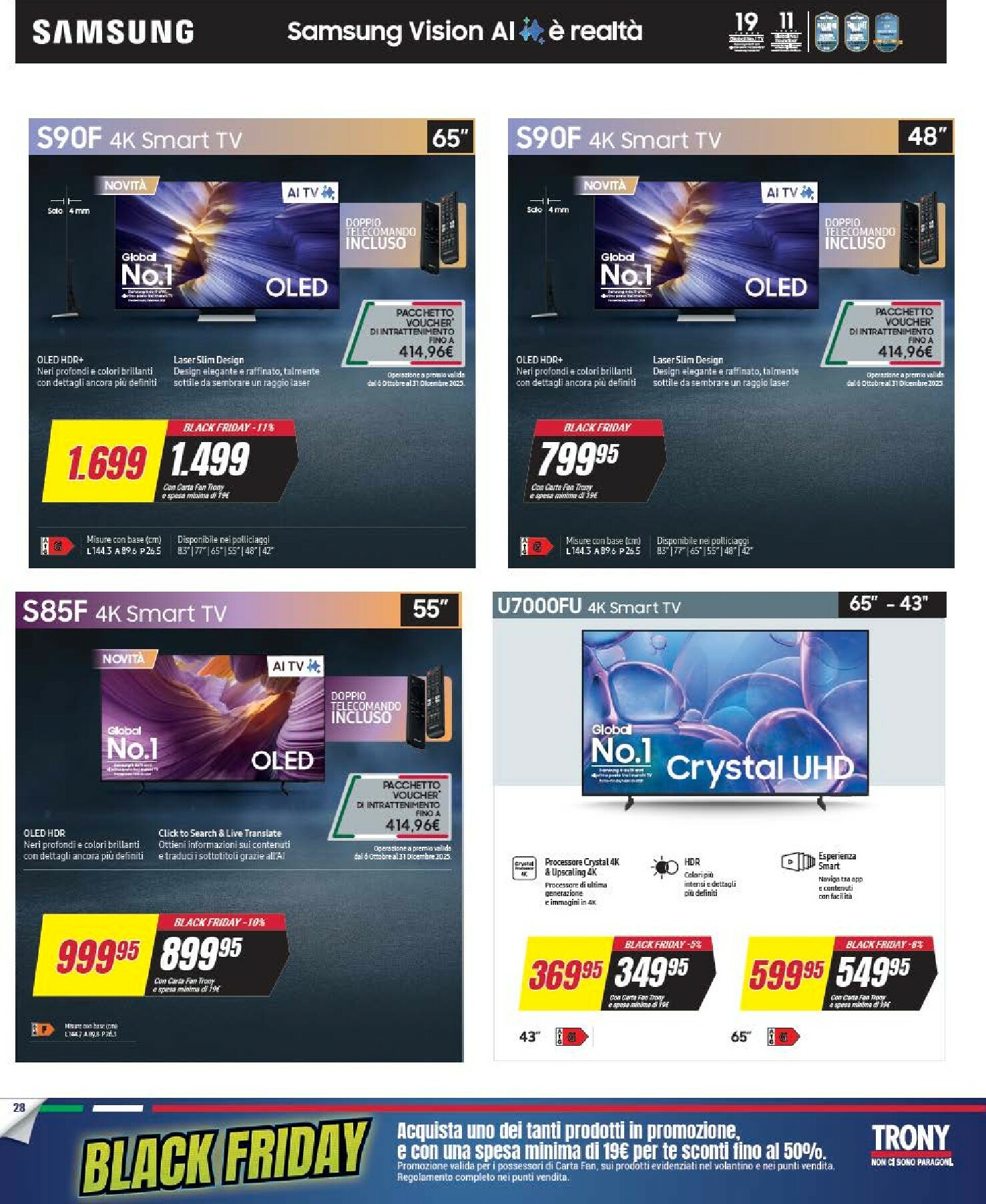 trony - Volantino Trony - Black Friday valido dal 25/11 al 03/12 - page: 28