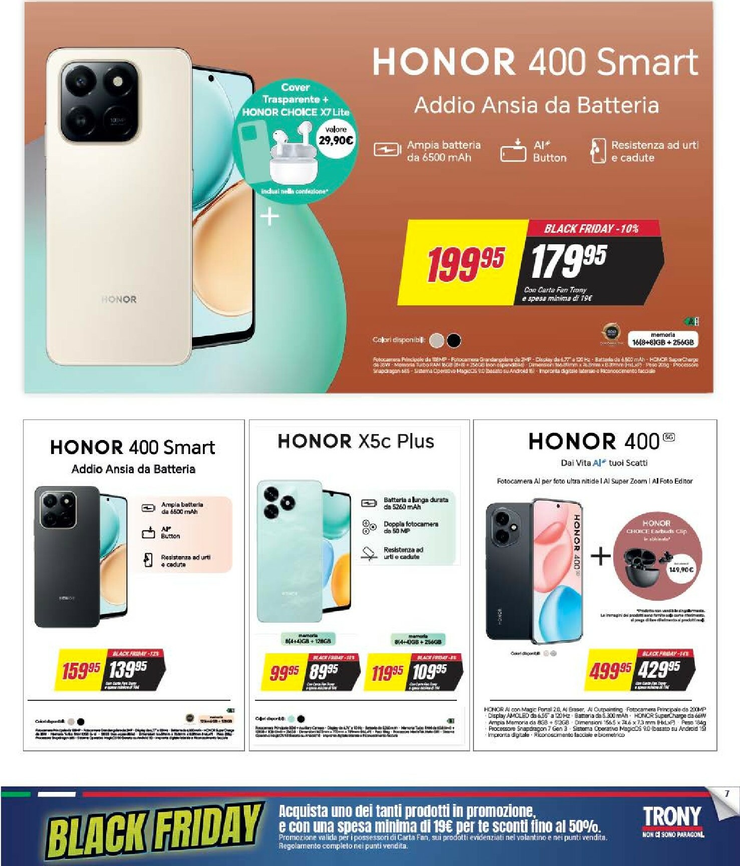 trony - Volantino Trony - Black Friday valido dal 25/11 al 03/12 - page: 7