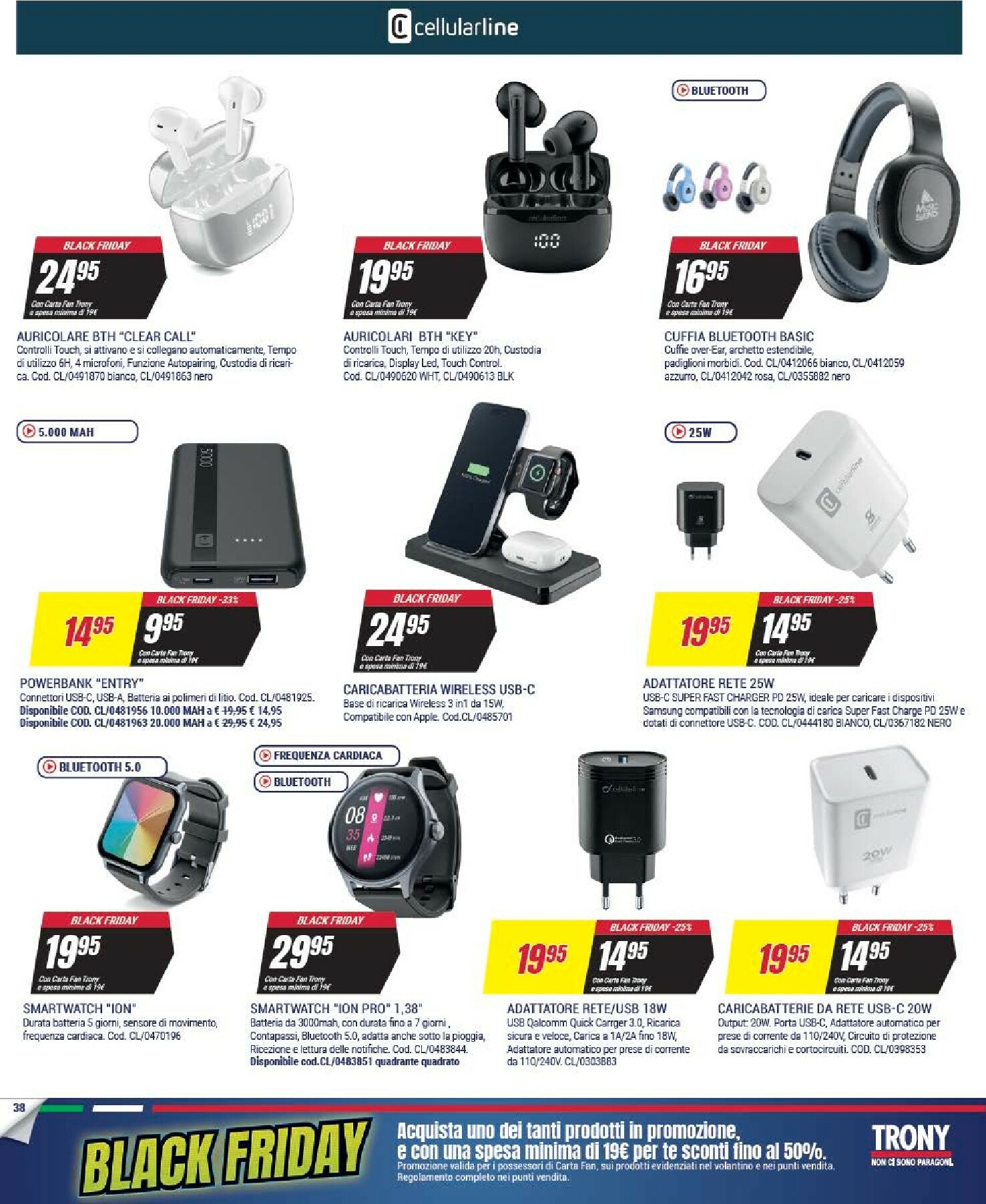 trony - Volantino Trony - Black Friday valido dal 25/11 al 03/12 - page: 38