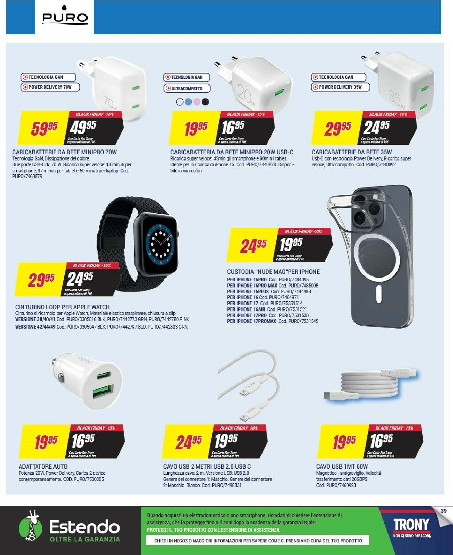 trony - Volantino Trony - Black Friday valido dal 25/11 al 03/12 - page: 39