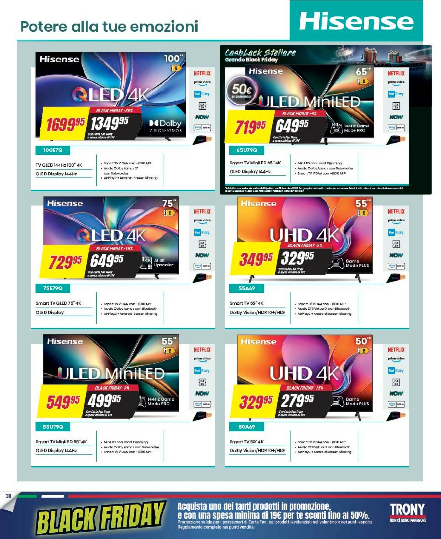 trony - Volantino Trony - Black Friday valido dal 25/11 al 03/12 - page: 30
