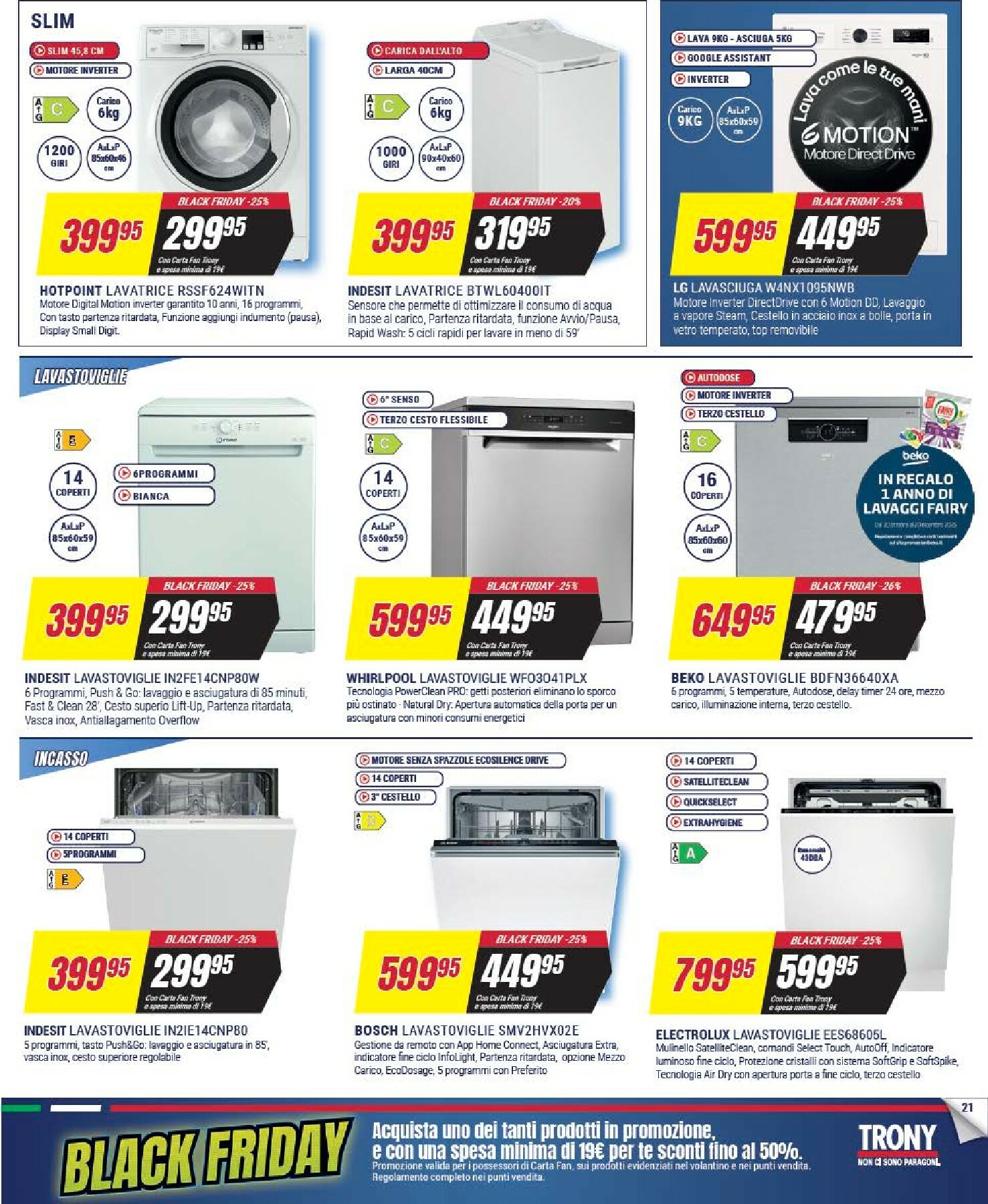 trony - Volantino Trony - Black Friday valido dal 25/11 al 03/12 - page: 21