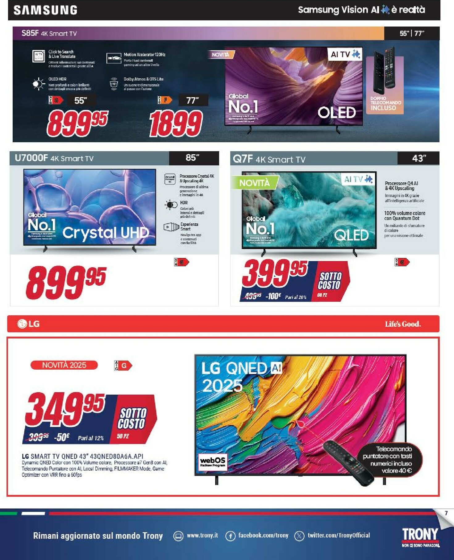 trony - Volantino Trony - Sottocosto valido dal 13/12 al 22/12 - page: 7