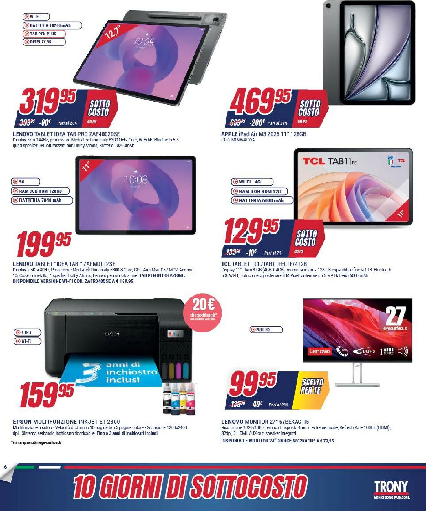 trony - Volantino Trony - Sottocosto valido dal 13/12 al 22/12 - page: 6