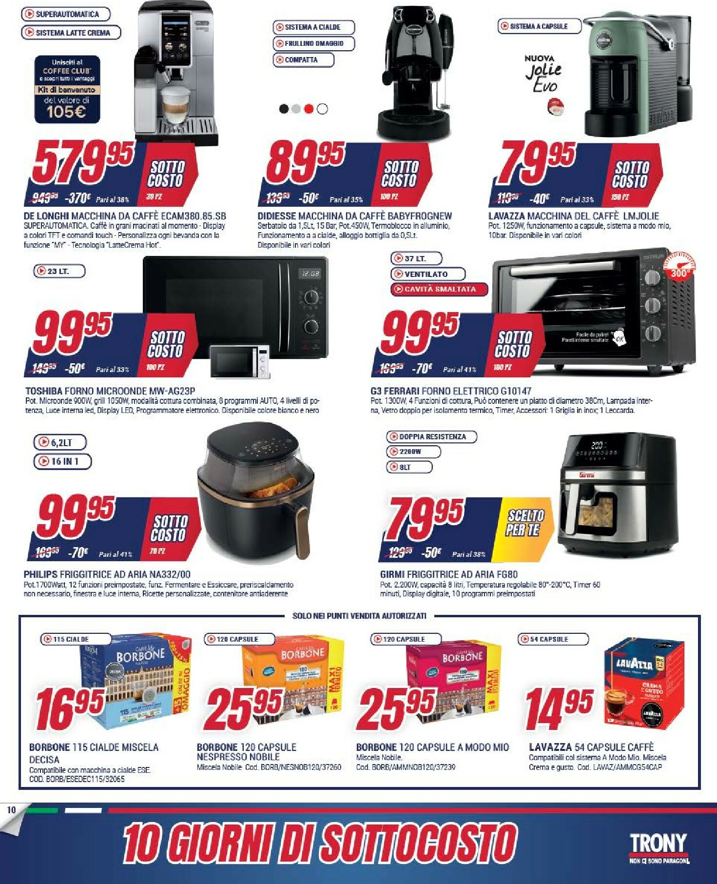 trony - Volantino Trony - Sottocosto valido dal 13/12 al 22/12 - page: 10