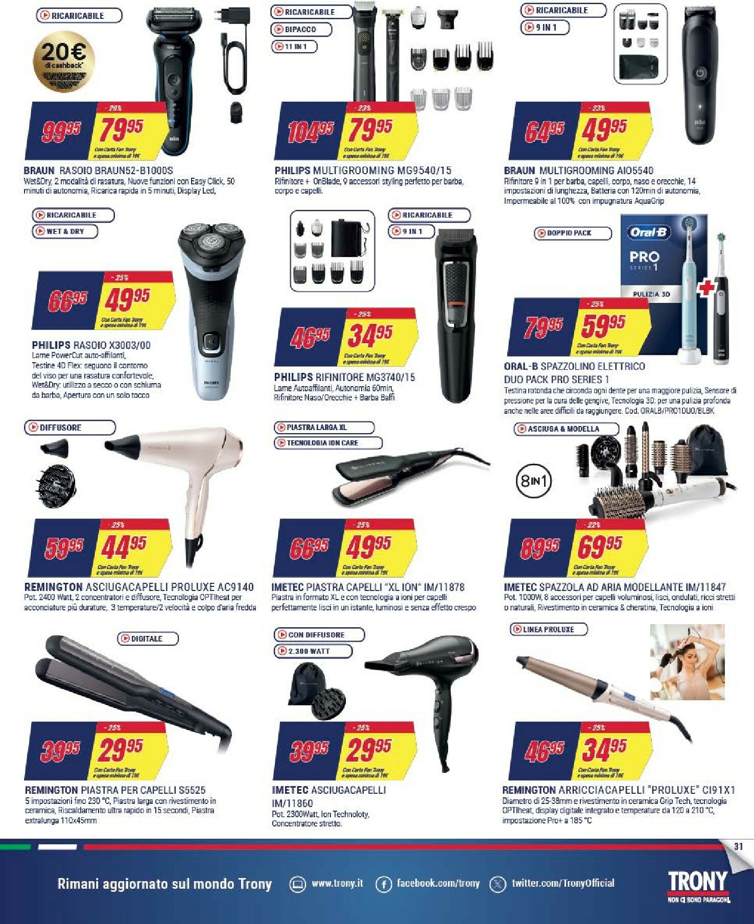trony - Volantino Trony valido dal 27/12 al 14/01 - page: 31