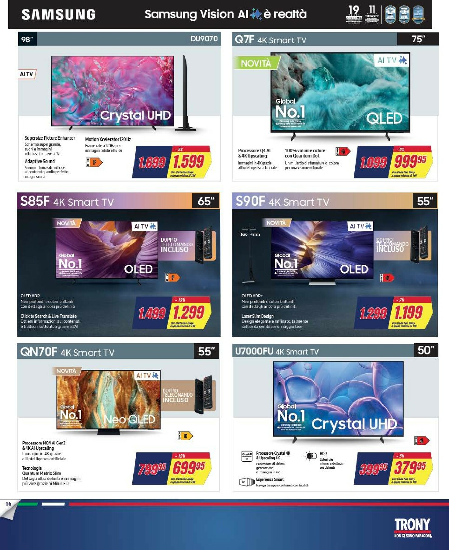 trony - Volantino Trony valido dal 27/12 al 14/01 - page: 16