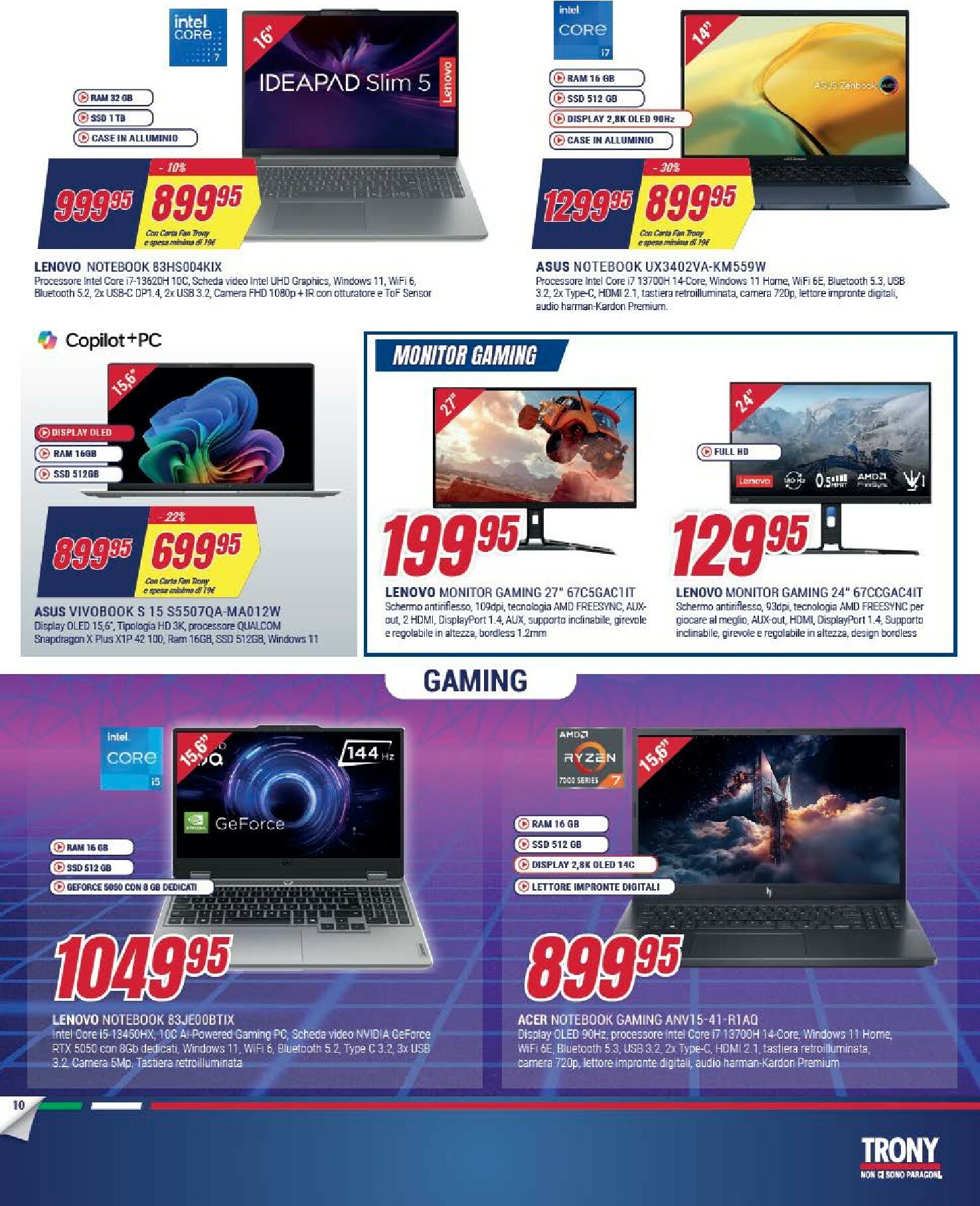 trony - Volantino Trony valido dal 27/12 al 14/01 - page: 10
