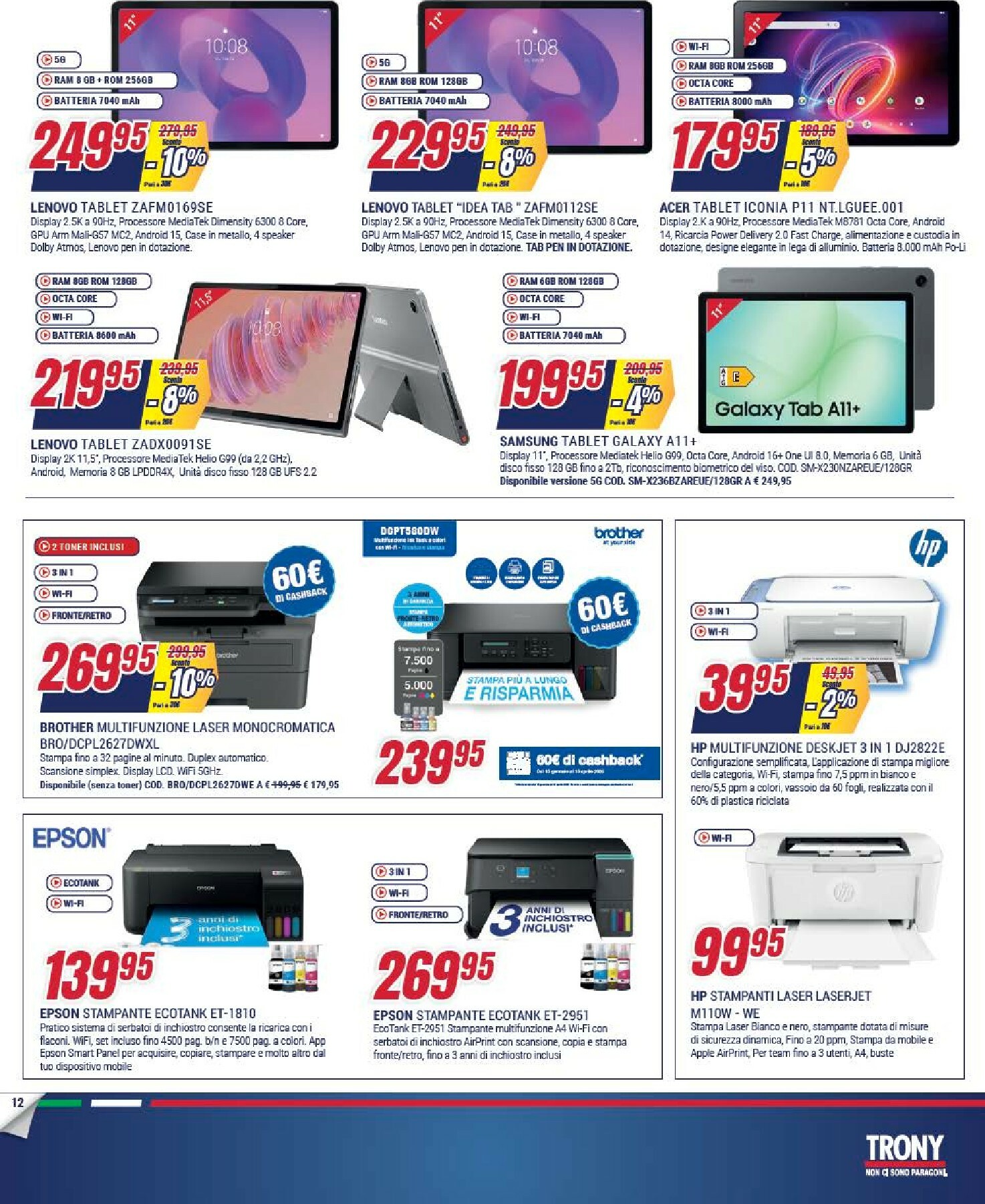 trony - Volantino Trony valido dal 15/01 al 04/02 - page: 12