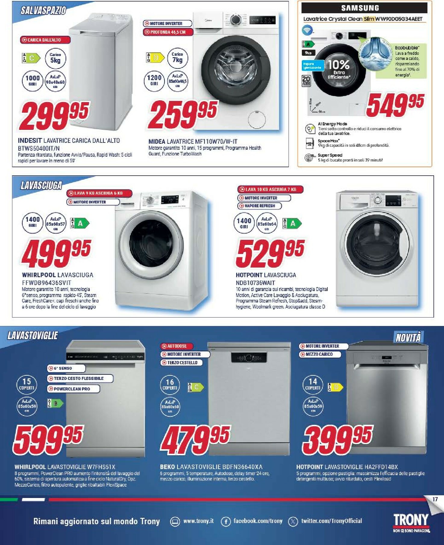 trony - Volantino Trony valido dal 15/01 al 04/02 - page: 17