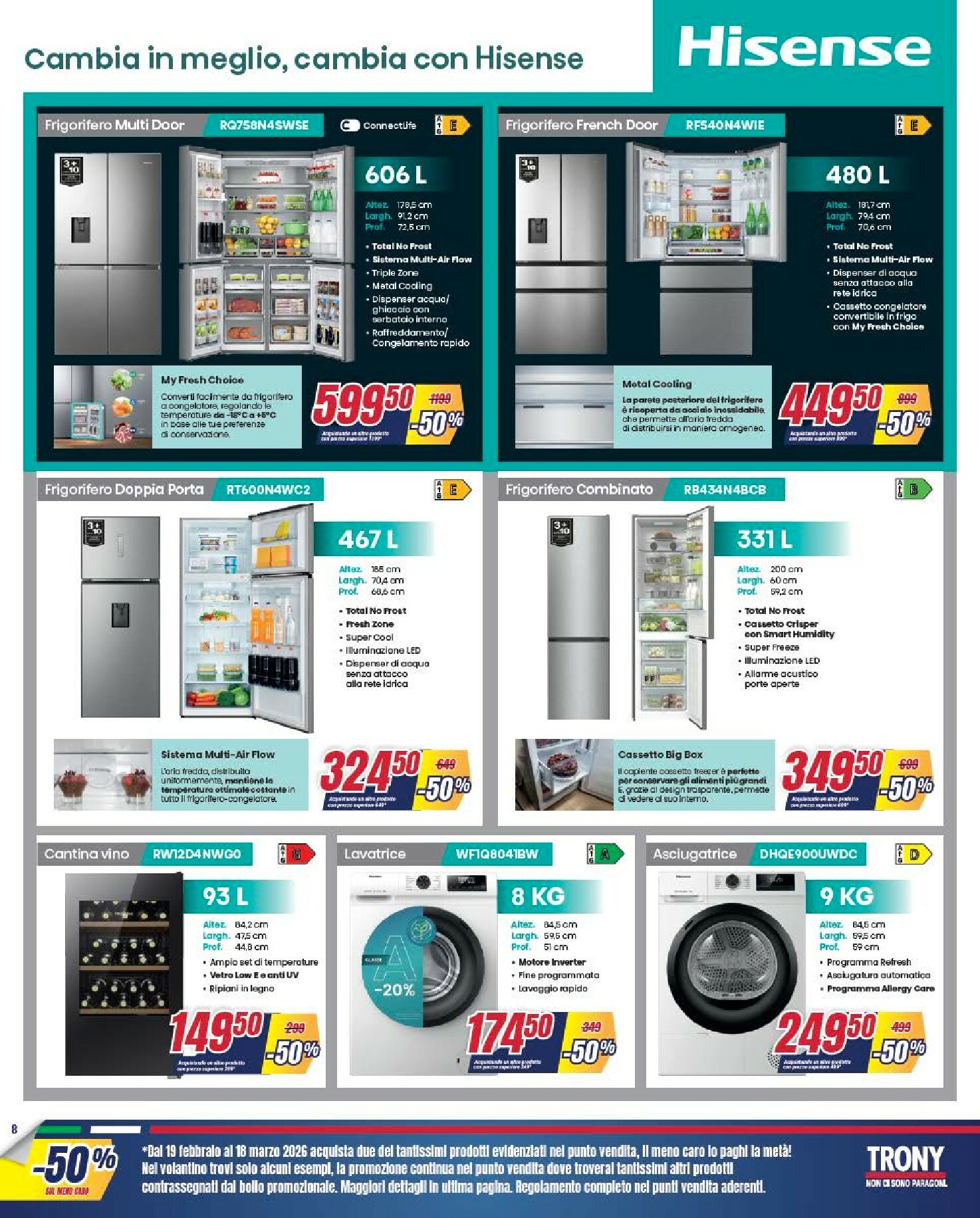 trony - Volantino Trony valido dal 19/02/2026 al 18/03/2026 - page: 8