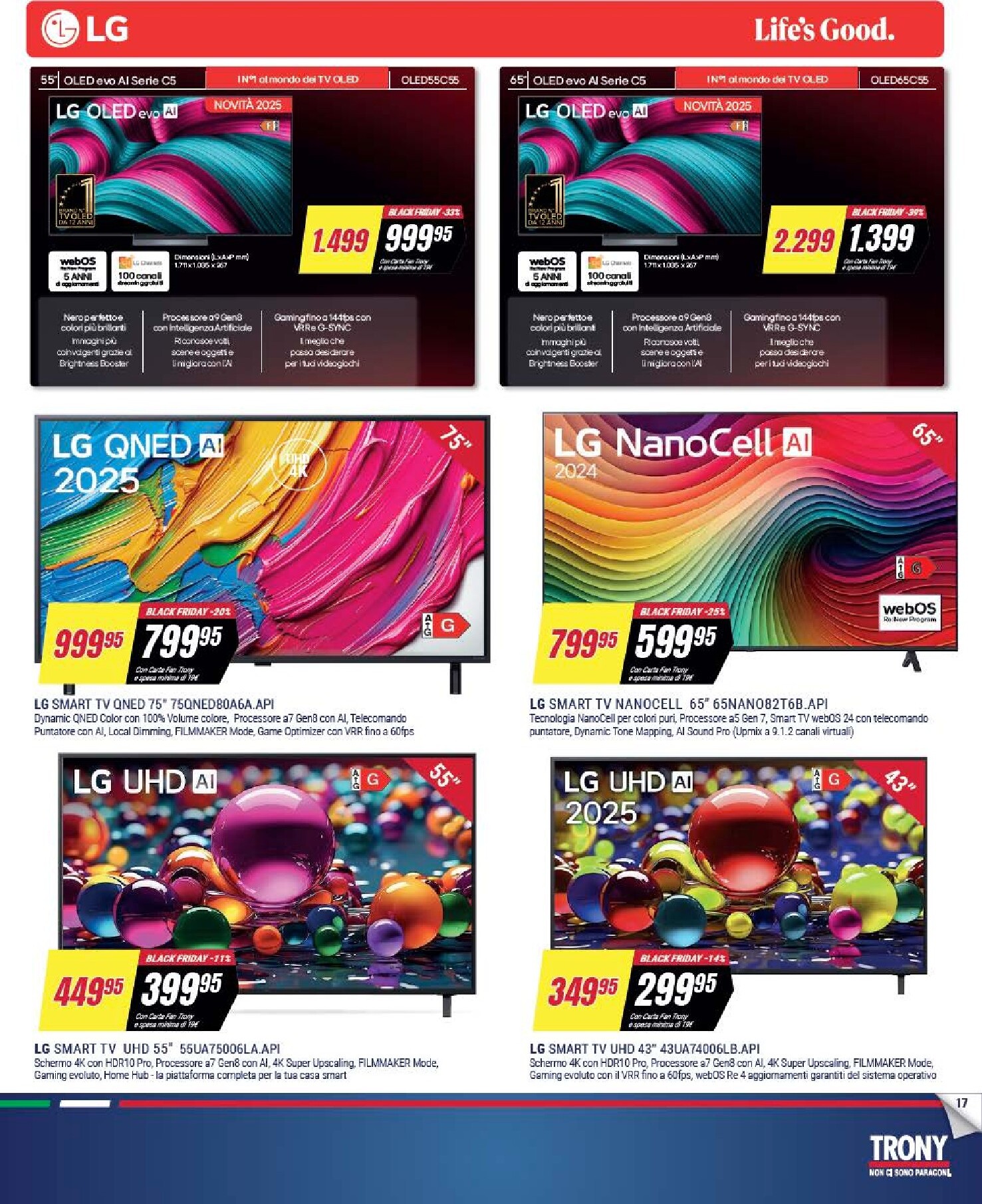 trony - Volantino Trony - Black Friday valido dal 19/03/2026 al 01/04/2026 - page: 17