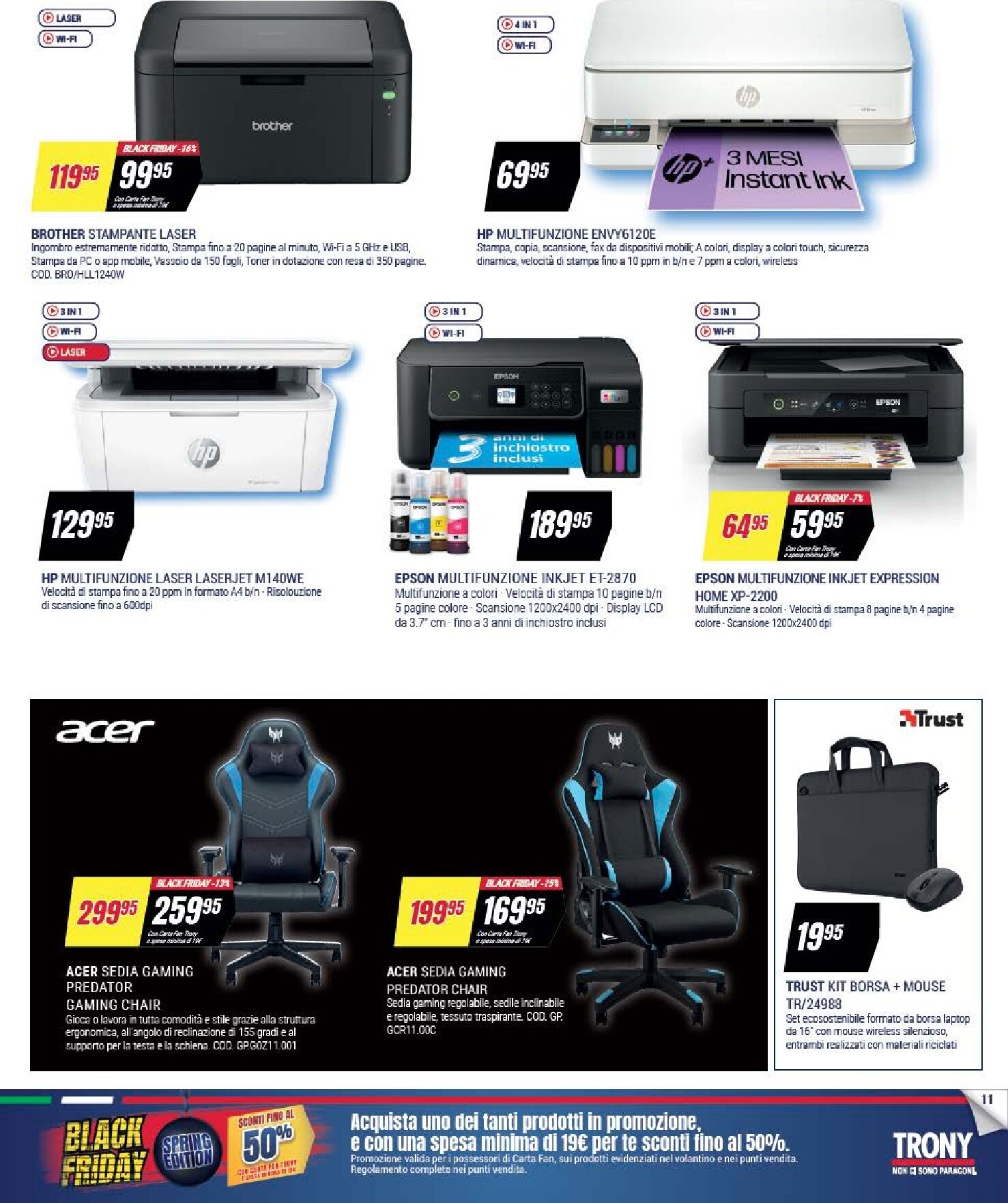 trony - Volantino Trony - Black Friday valido dal 19/03/2026 al 01/04/2026 - page: 11