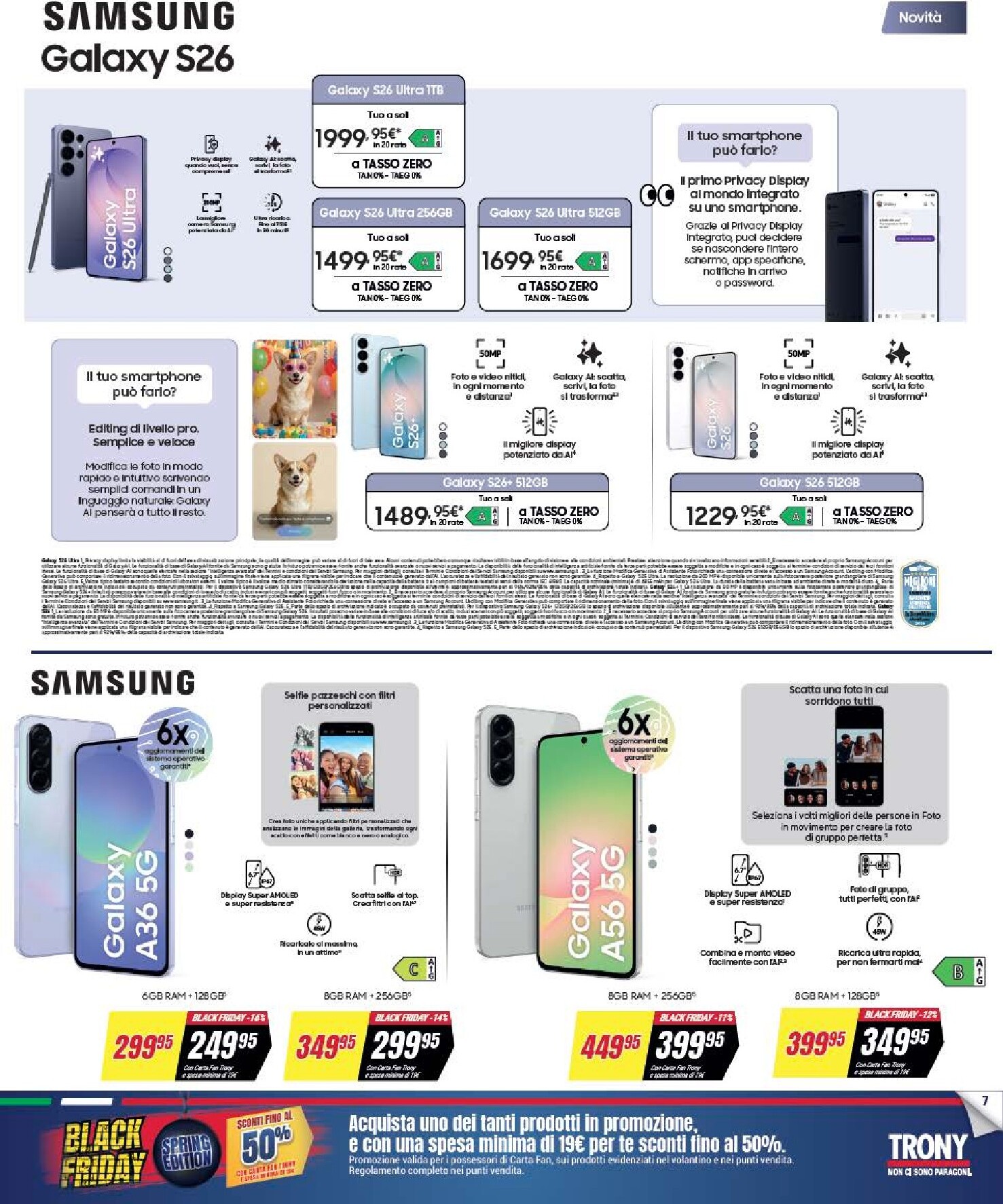 trony - Volantino Trony - Black Friday valido dal 19/03/2026 al 01/04/2026 - page: 7