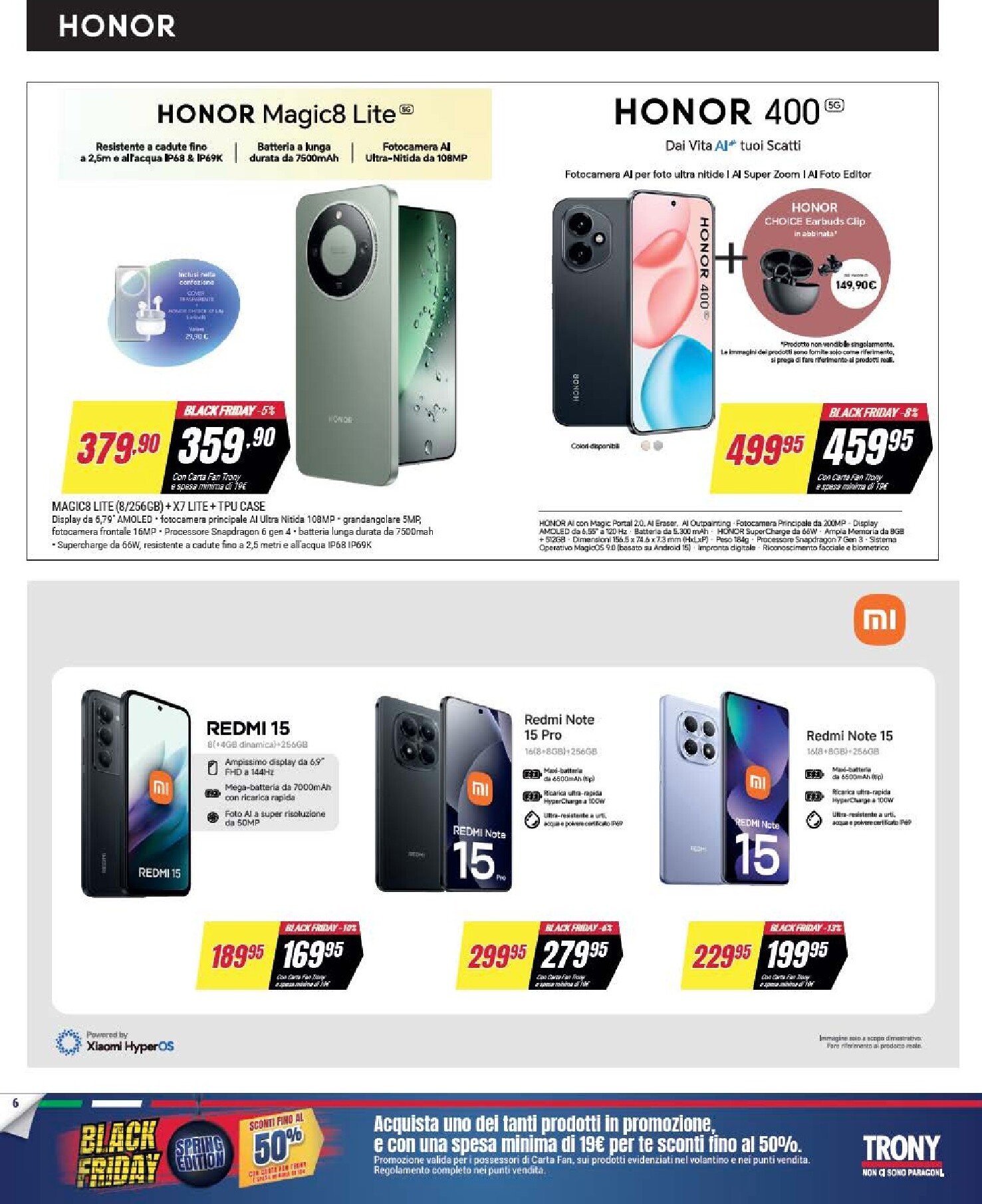 trony - Volantino Trony - Black Friday valido dal 19/03/2026 al 01/04/2026 - page: 6