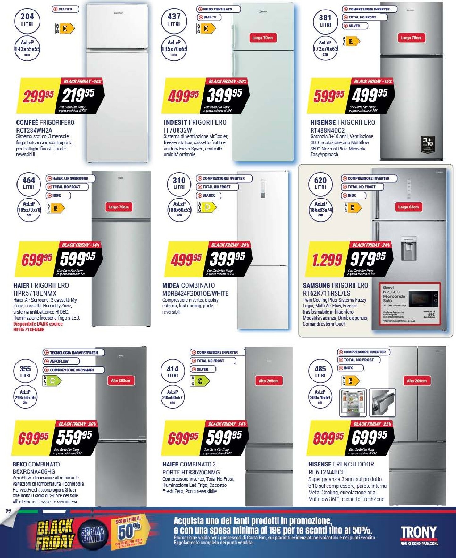 trony - Volantino Trony - Black Friday valido dal 19/03/2026 al 01/04/2026 - page: 22