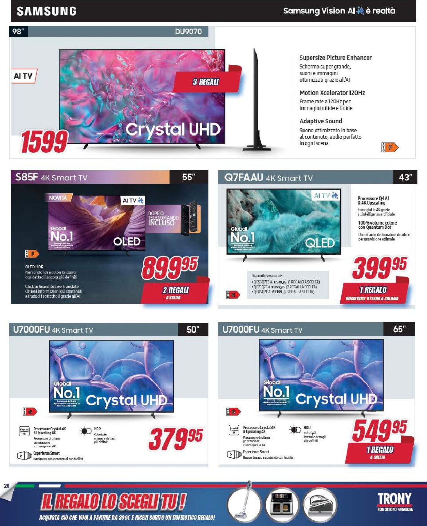 trony - Volantino attuale di Trony - Il Reglo lo Scegli tu valido dal giovedì 09/04/2026 al mercoledì 29/04/2026 - page: 20