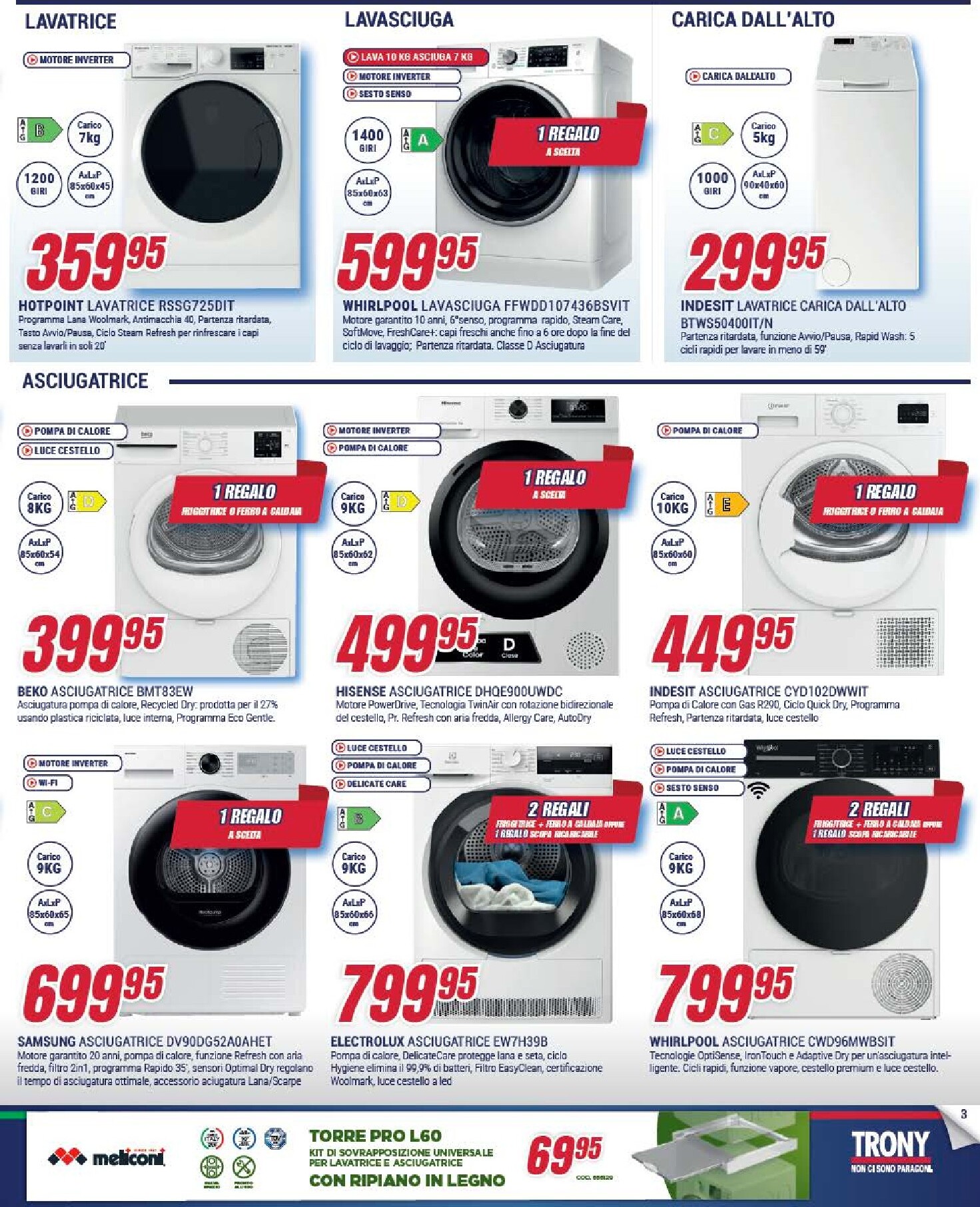 trony - Volantino attuale di Trony - Il Reglo lo Scegli tu valido dal giovedì 09/04/2026 al mercoledì 29/04/2026 - page: 3