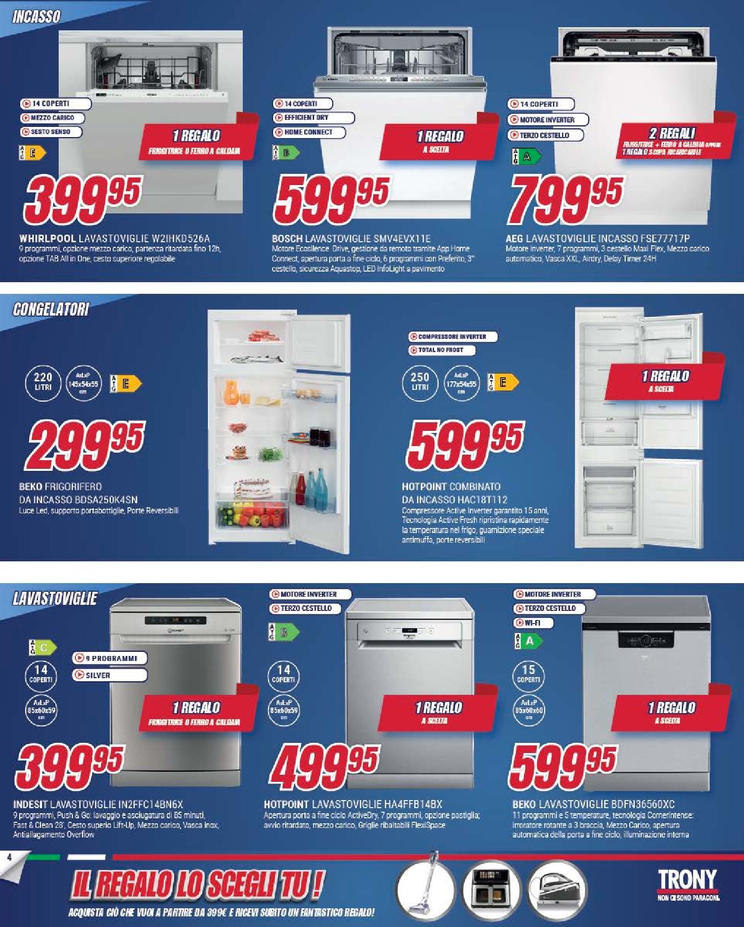 trony - Volantino attuale di Trony - Il Reglo lo Scegli tu valido dal giovedì 09/04/2026 al mercoledì 29/04/2026 - page: 4